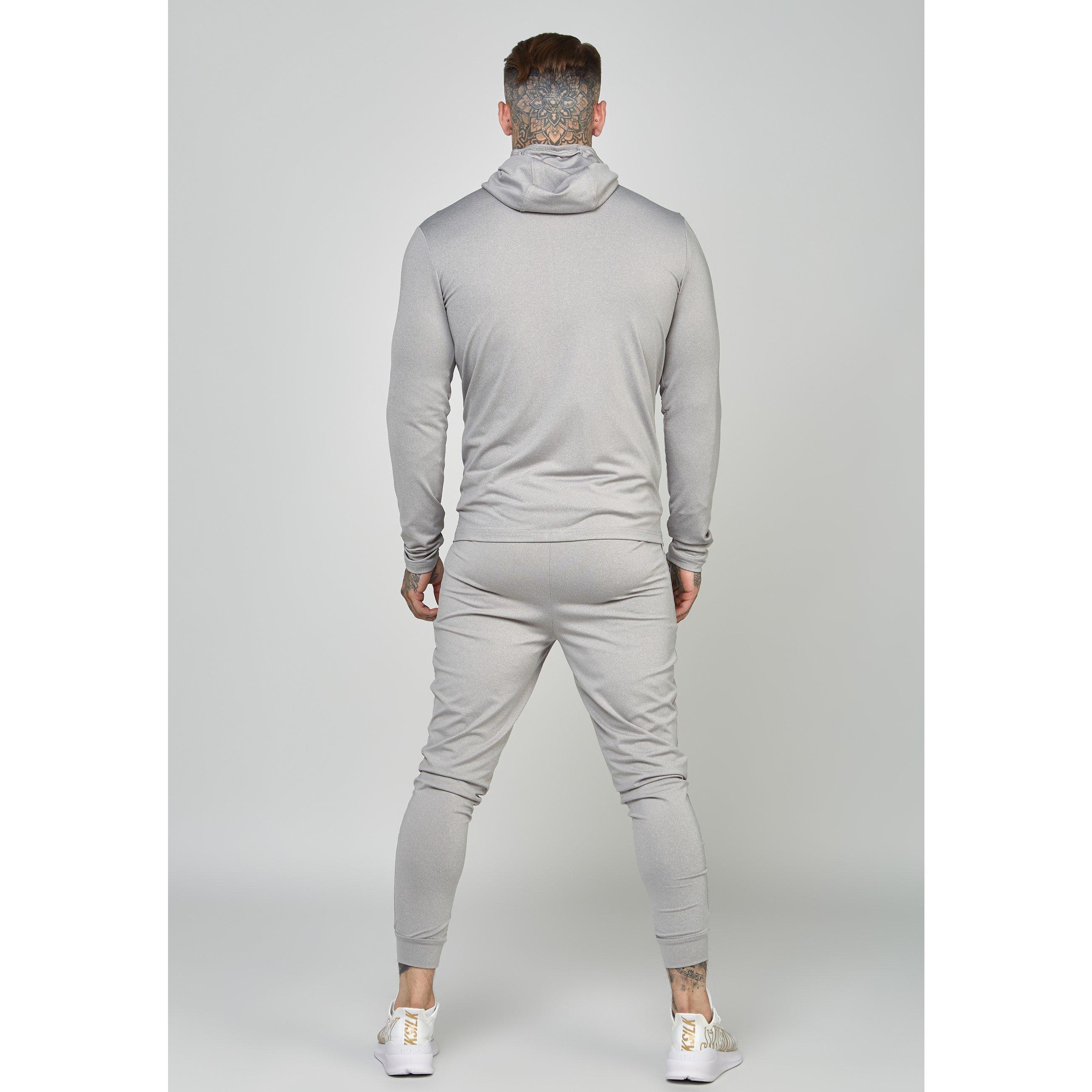 Marl gris - SikSilk - Zip Hoodie - 5