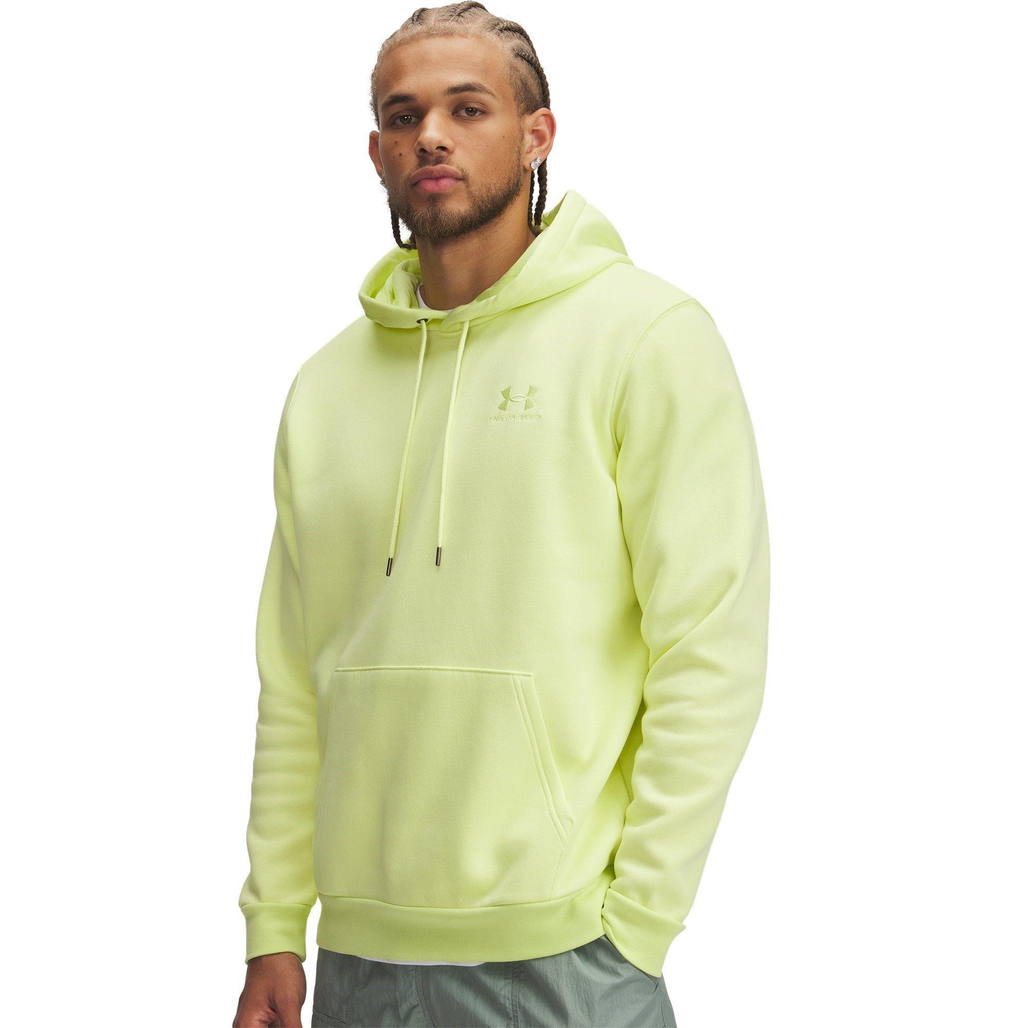 Yellow - Under Armour - Men's Icon Fleece Hoodie - 1