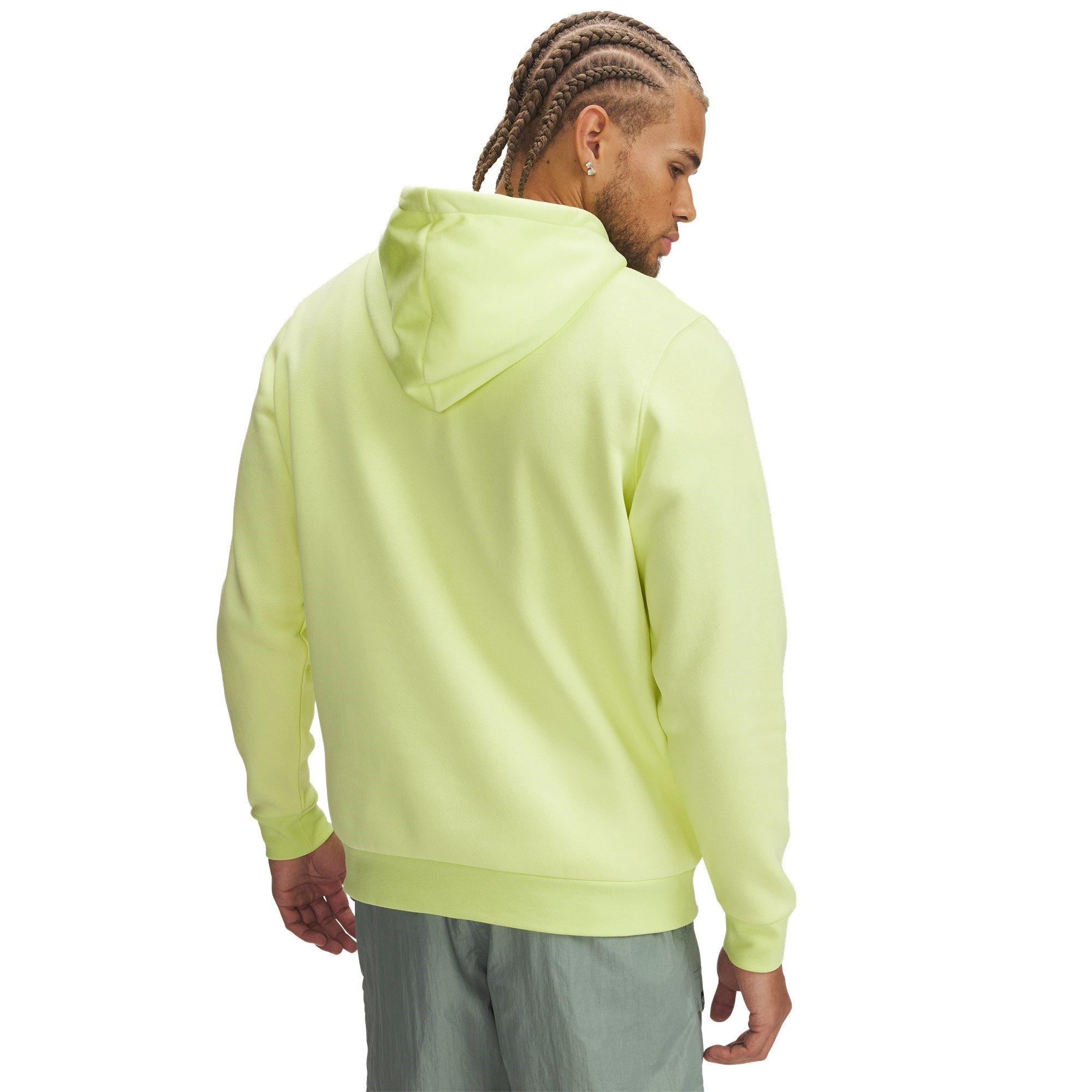 Yellow - Under Armour - Icon Fleece Hoodie - 2