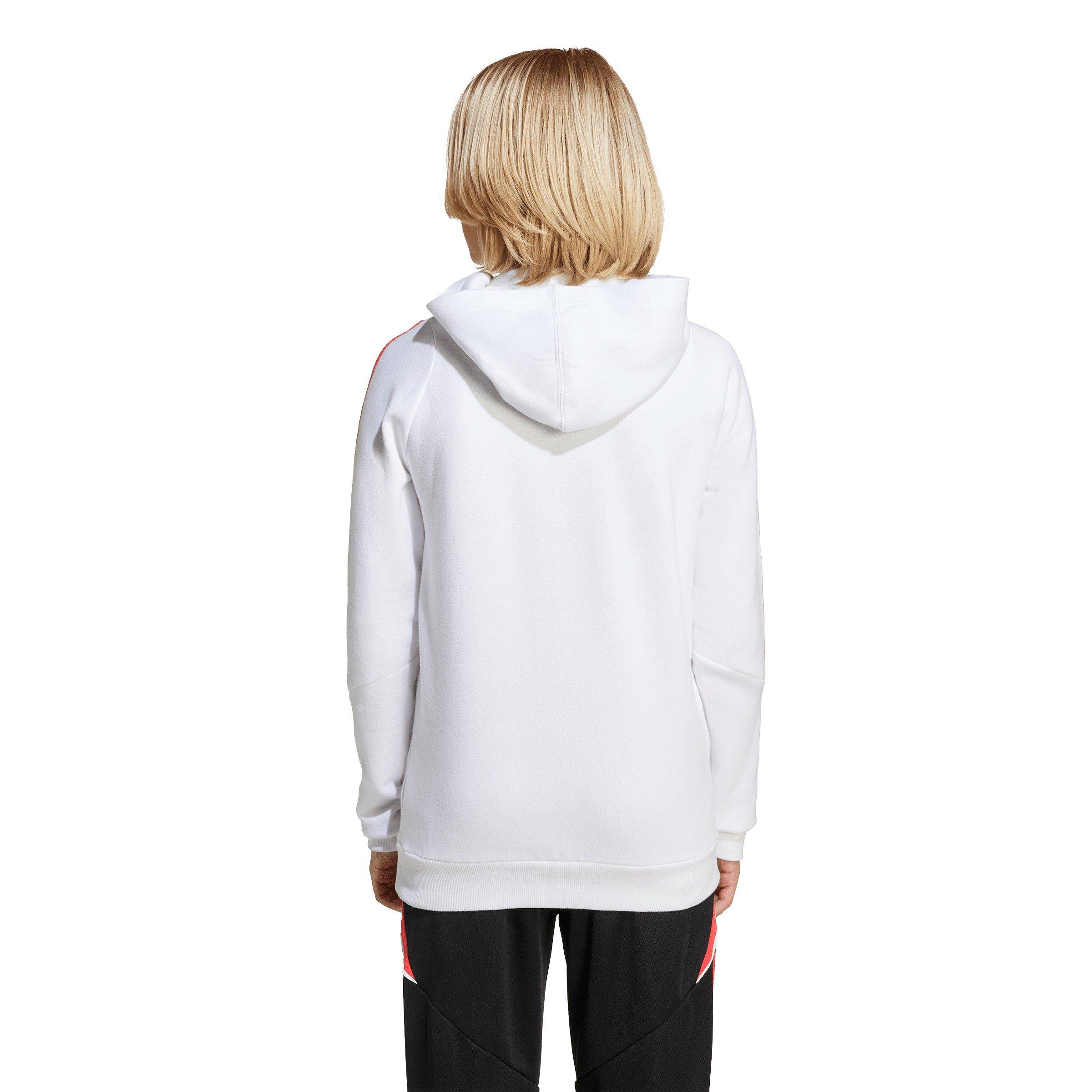 Bianco/Rosso - adidas - Messi Hoodie Juniors - 5