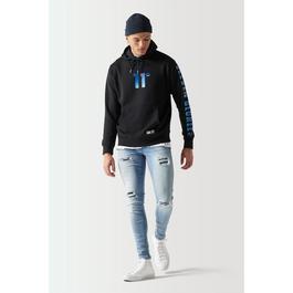 11 Degrees 11D Gradient Hoodie Black