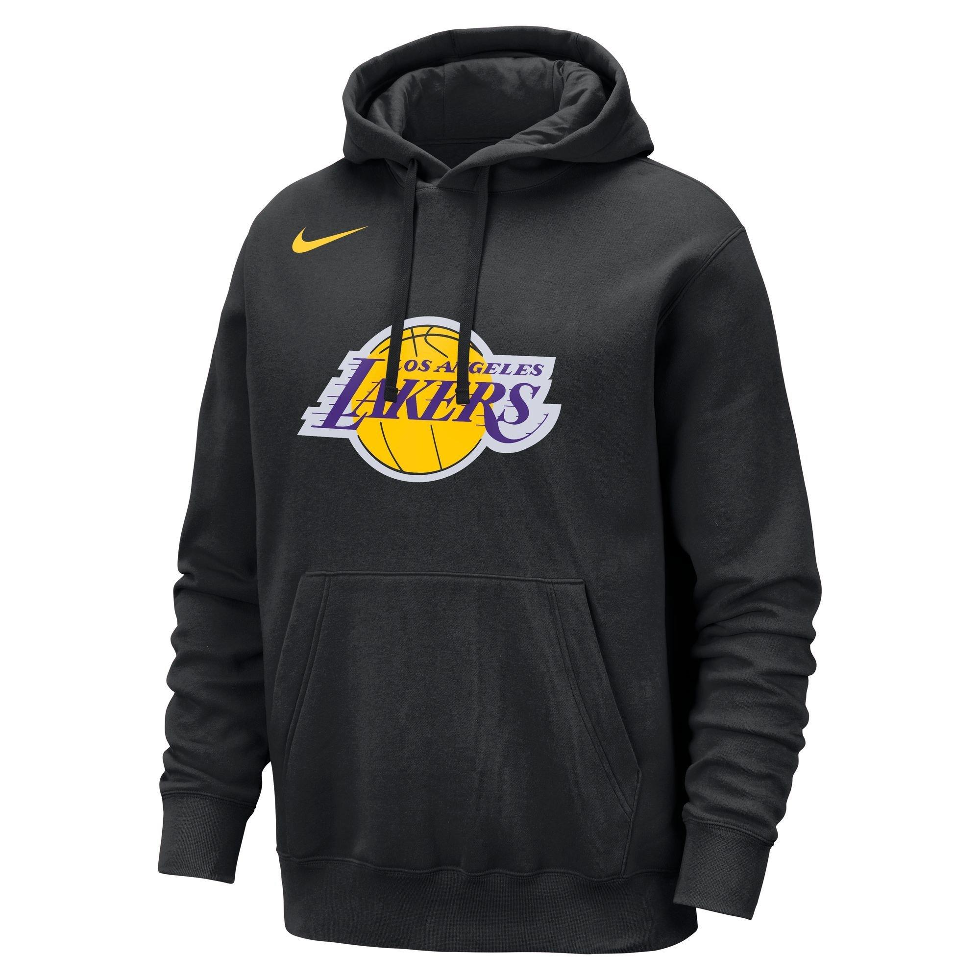 Black - Nike - Men's Lakers Overhead Hoodie - 1
