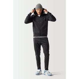 11 Degrees Microtape Full Zip Hoodie - Black