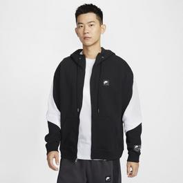 Nike Air Mens Full-Zip Fleece Hoodie