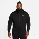 Negro - Nike - Sportswear Club Fleece Men's Full-Zip Hoodie - 13