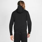 Negro - Nike - Sportswear Club Fleece Men's Full-Zip Hoodie - 4