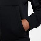 Negro - Nike - Sportswear Club Fleece Men's Full-Zip Hoodie - 5