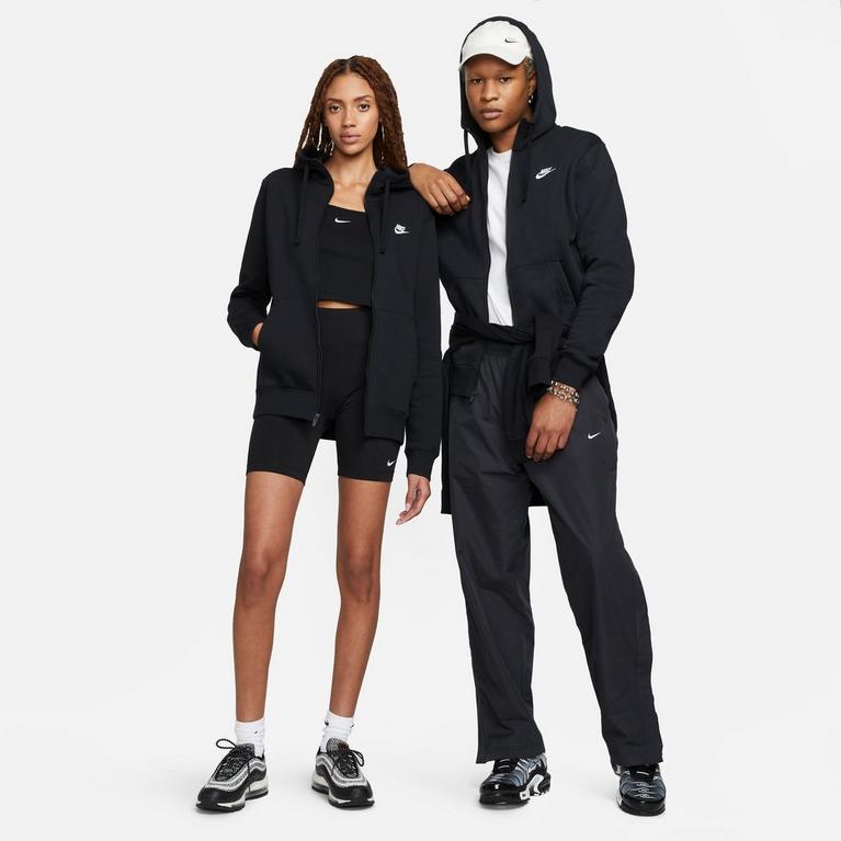 Negro - Nike - Sportswear Club Fleece Men's Full-Zip Hoodie - 10
