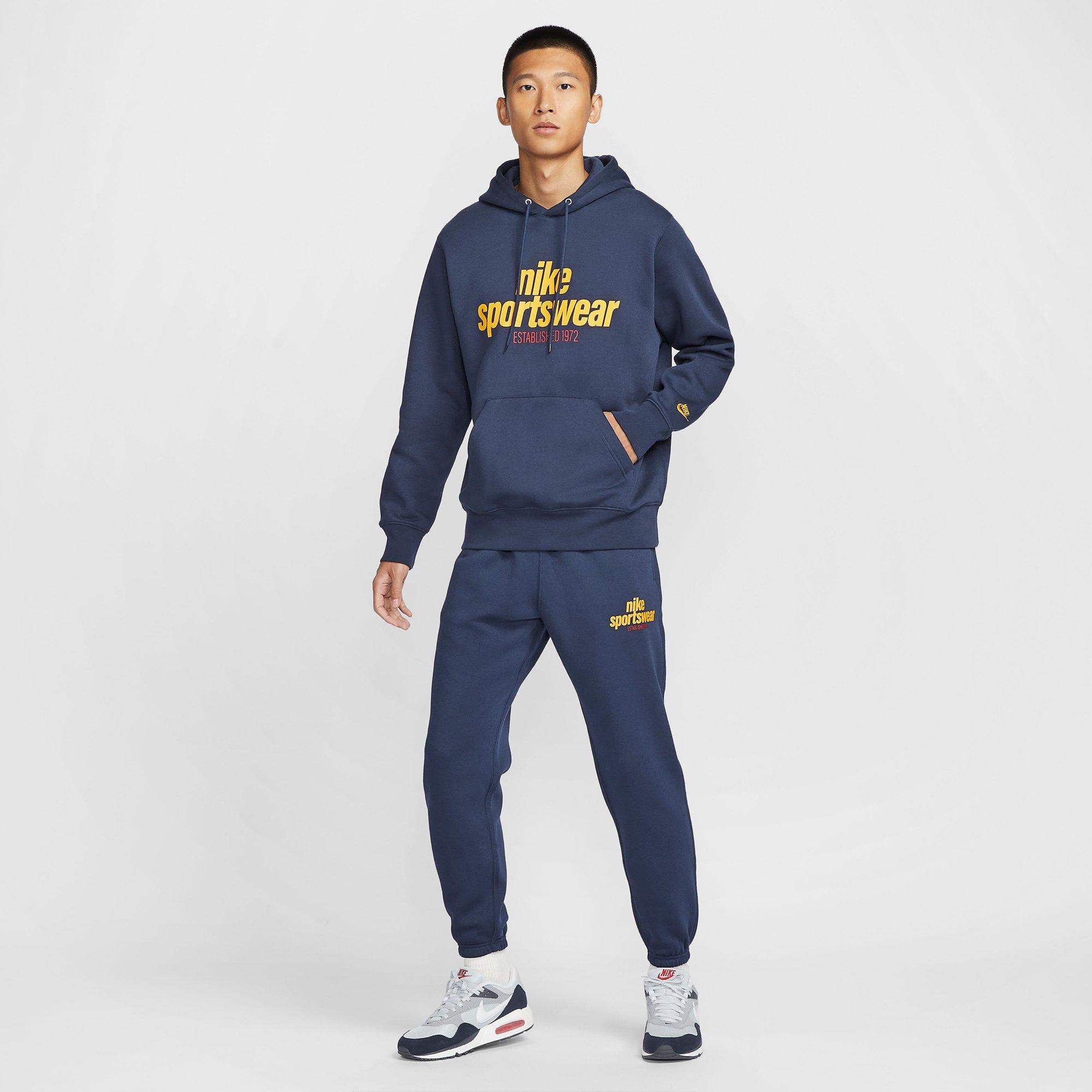 Obsidian/Gold - Nike - Nike Club Mens Fleece Pullover Hoodie - 8