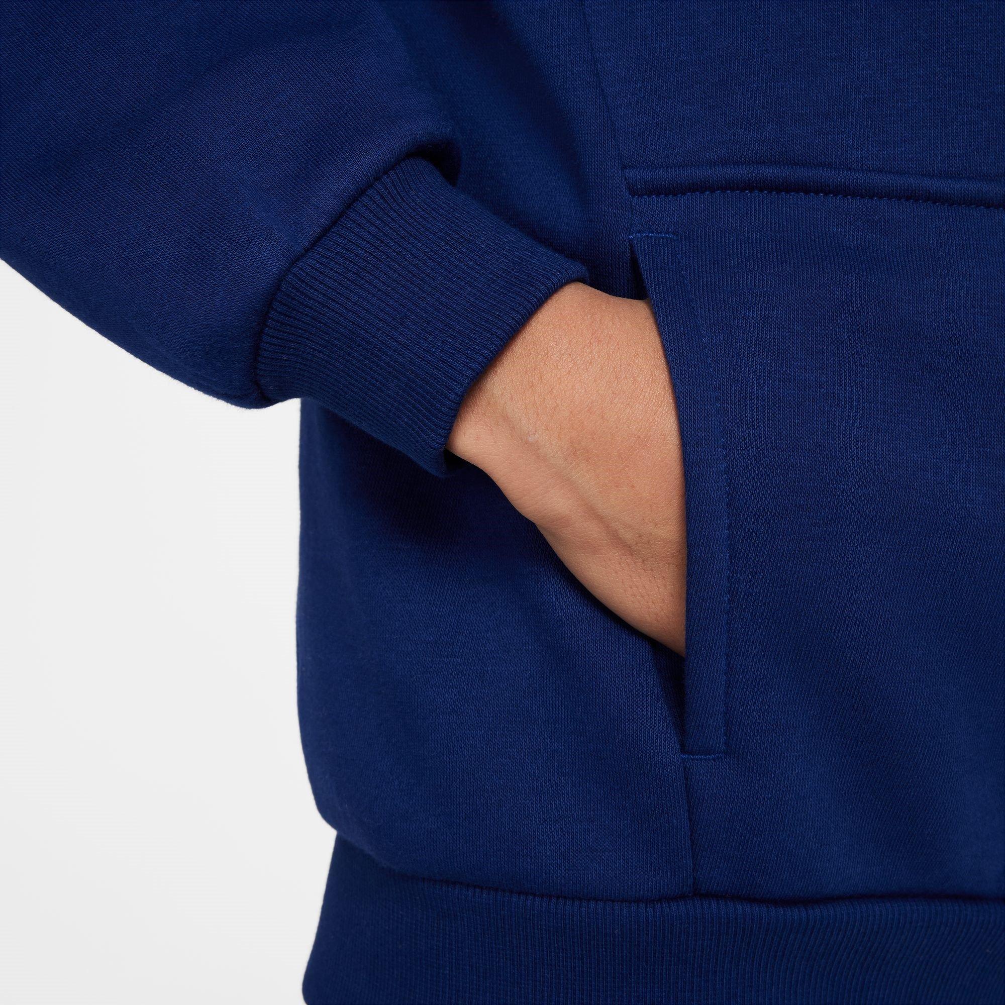 Blue Void/Blue - Nike - Erling Haaland Erling Haaland Club Fleece Juniors Hoodie - 6