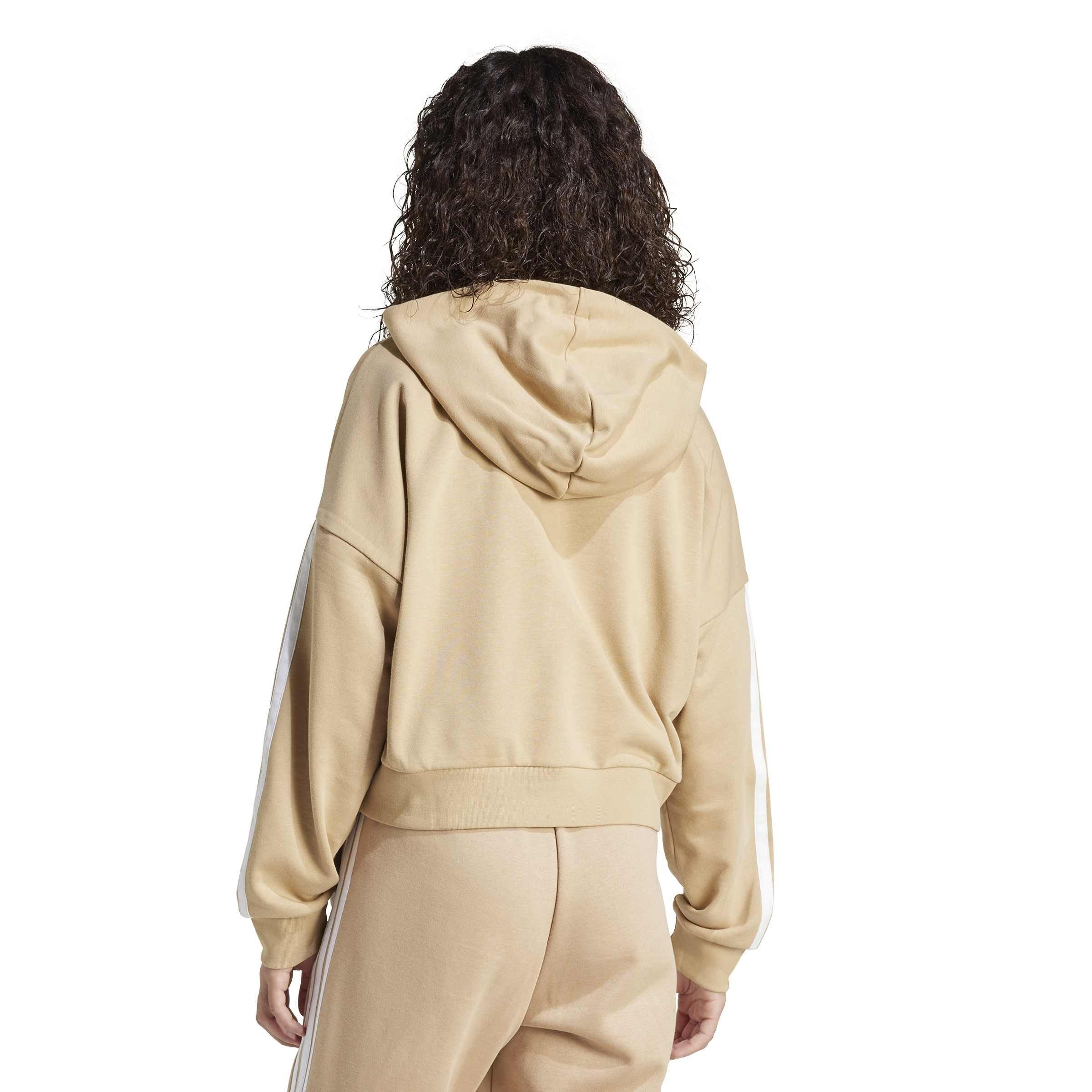 Warm Sandston - adidas - Adidas W 3S Ft Qz Hd Sn99 - 3