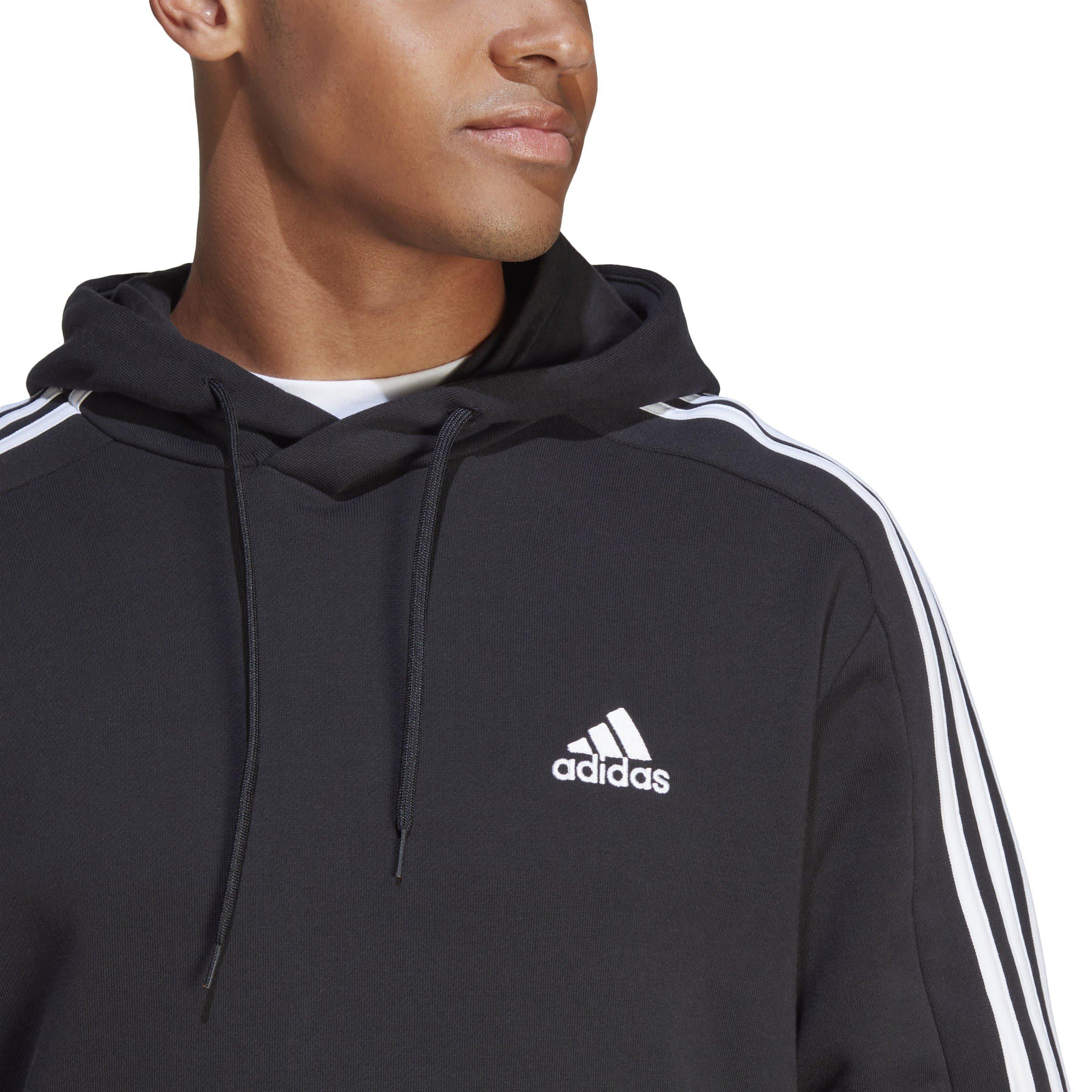 adidas Essentials French Terry 3 Stripes Hoodie Mens OTH Kapuzenpullover Sports Direct