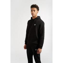 11 Degrees 11D Logo Hoodie Mens