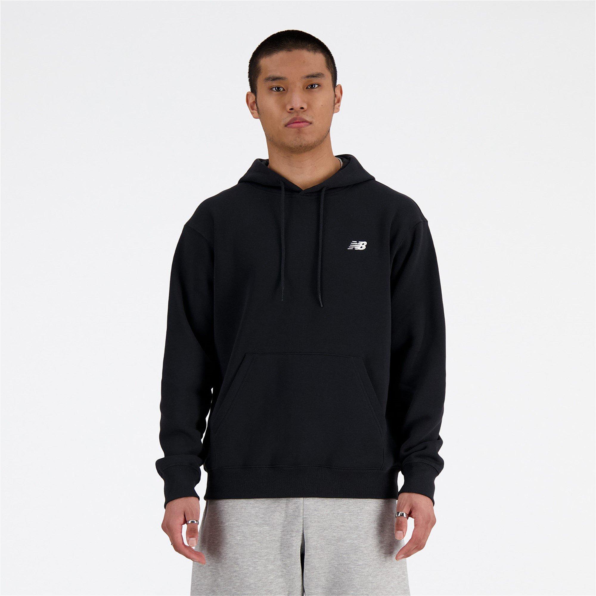 Black - New Balance - Men's Fleece Hoodie - 1