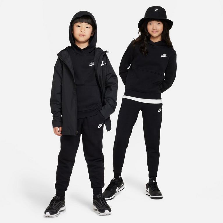 Noir - Nike - Sportswear Club Pullover Hoodie Junior Boys - 7