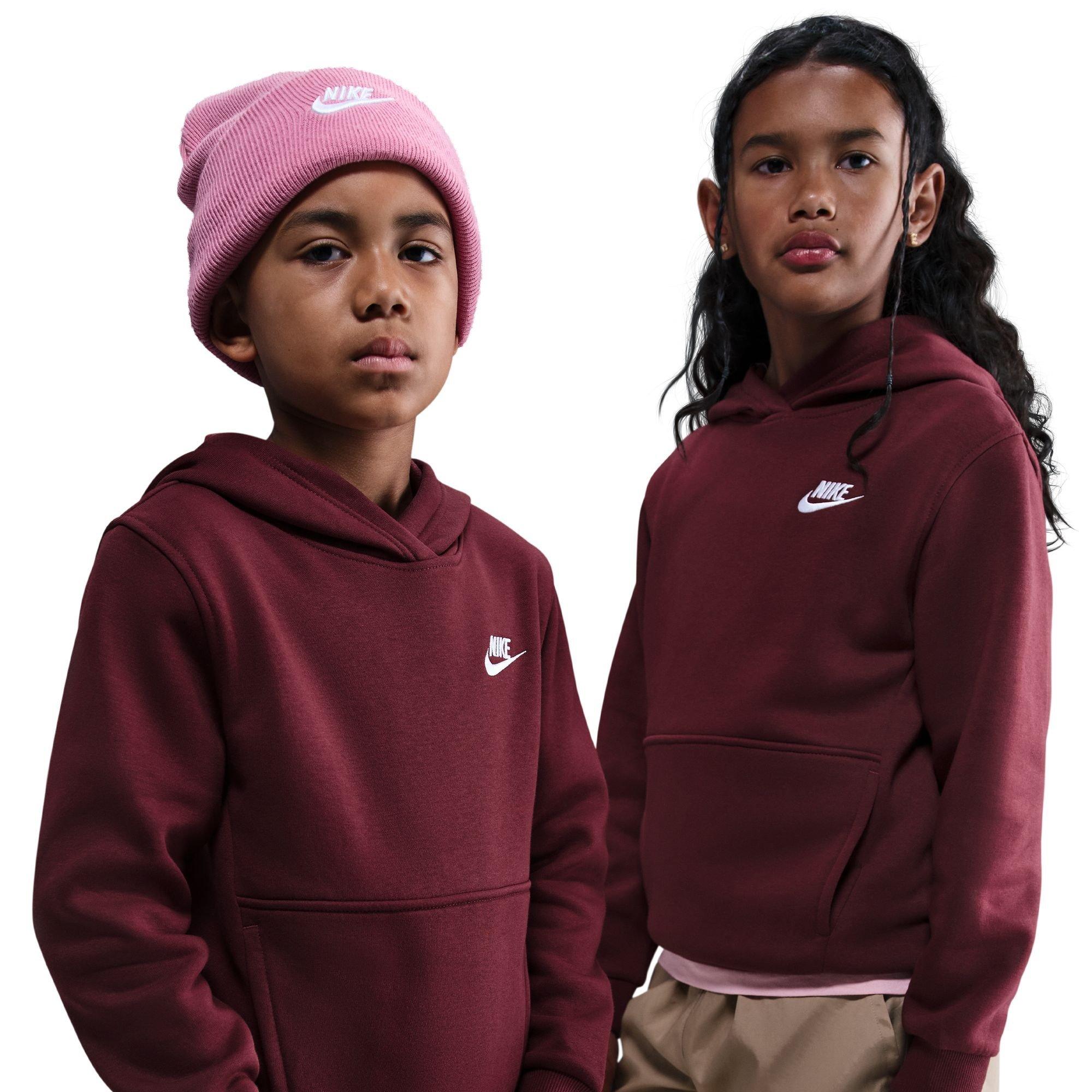 Nike Boys Sportswear Club Pullover Hoodie Junior - Team Red - 13 (XL)