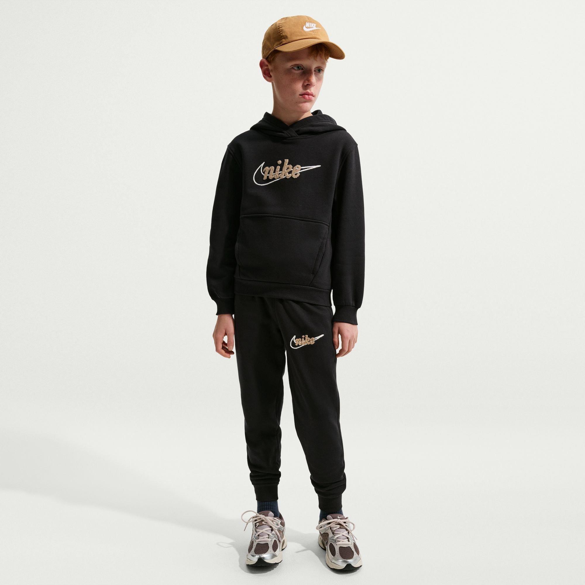 Black/Sail/Para - Nike - Nike K Nsw Clb Flc H Jn99 - 7