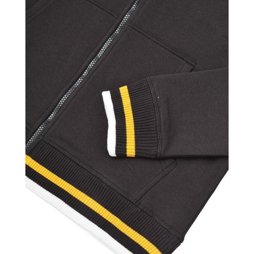 Black/Gold - Lambretta - Men's Zip Hoodie - 3