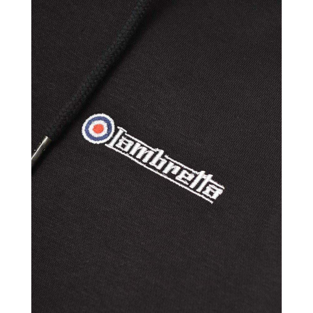 Black/Gold - Lambretta - Men's Zip Hoodie - 4
