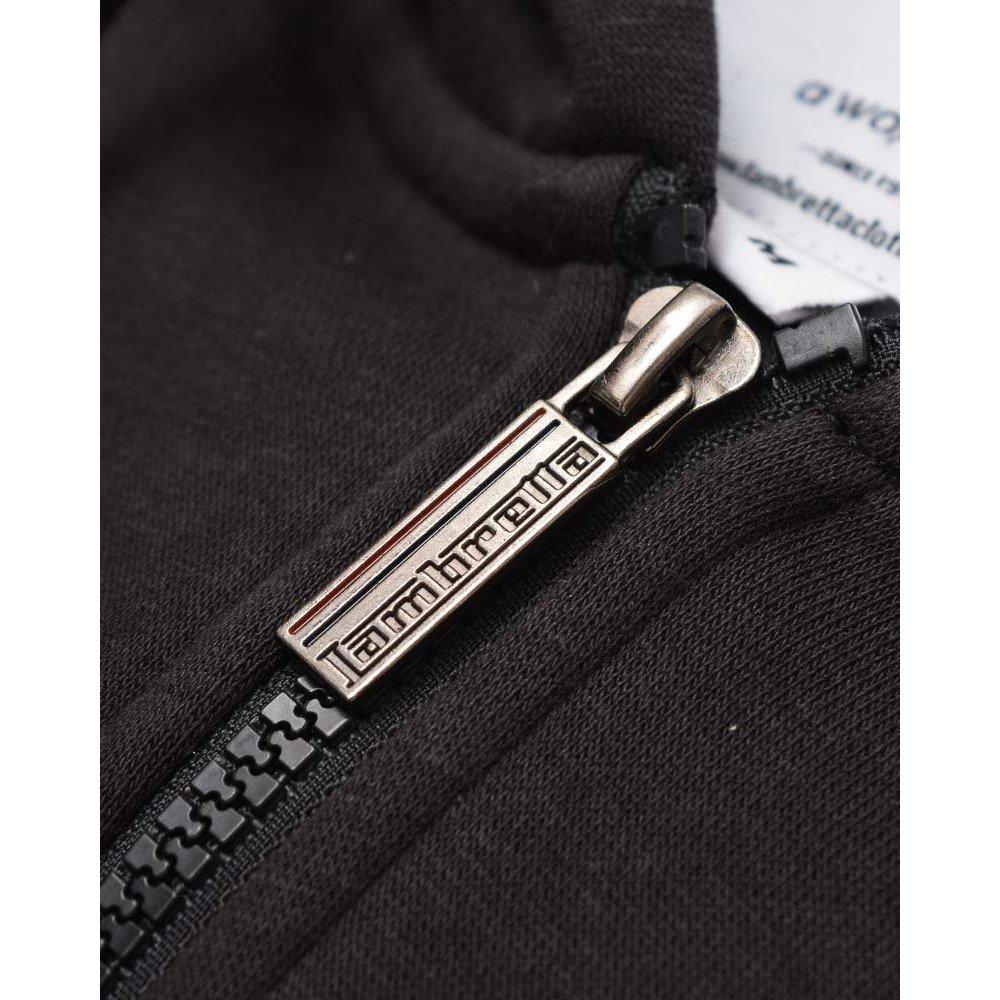 Black/Gold - Lambretta - Men's Zip Hoodie - 5