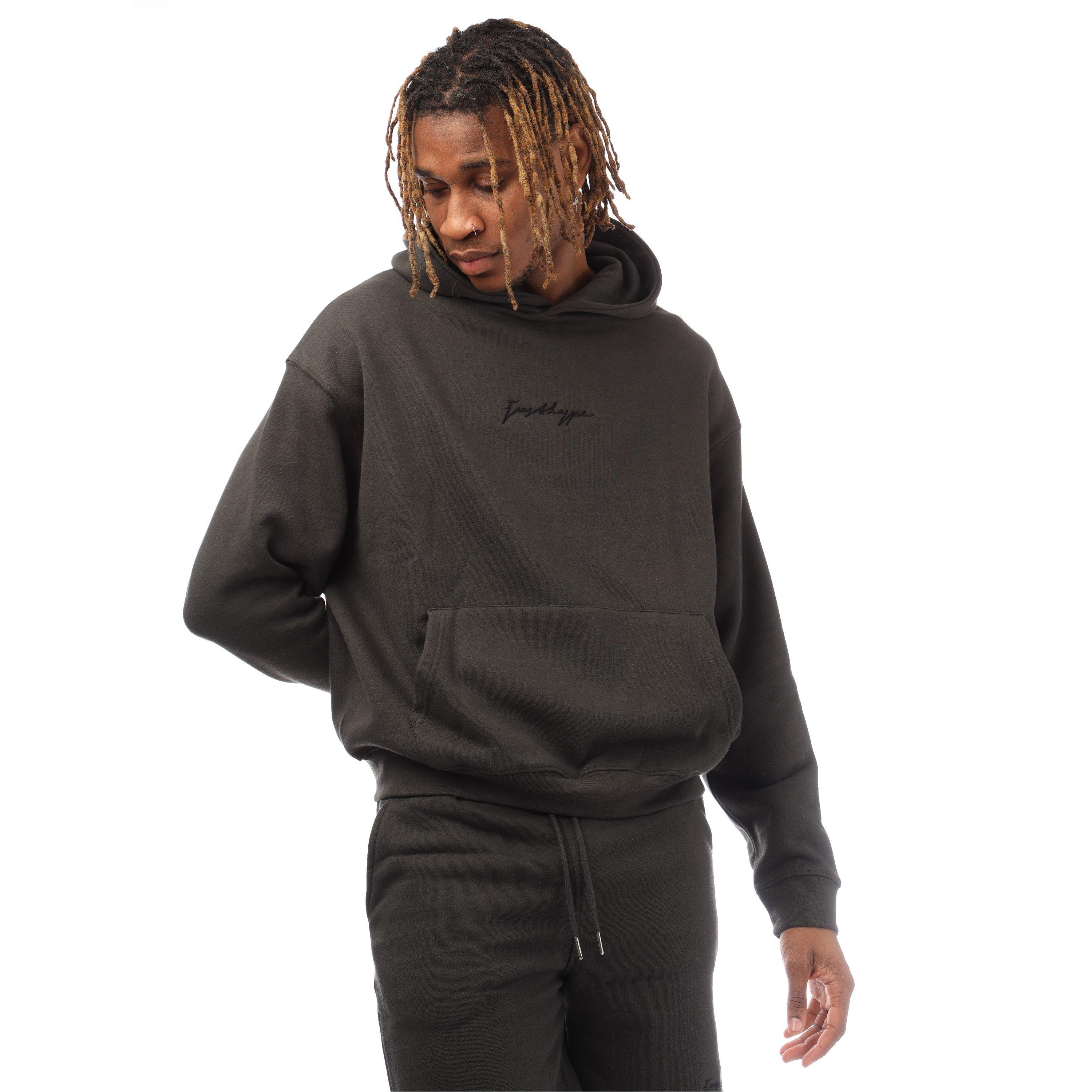 Black - Hype - Unisex Adults Hoodie - 3