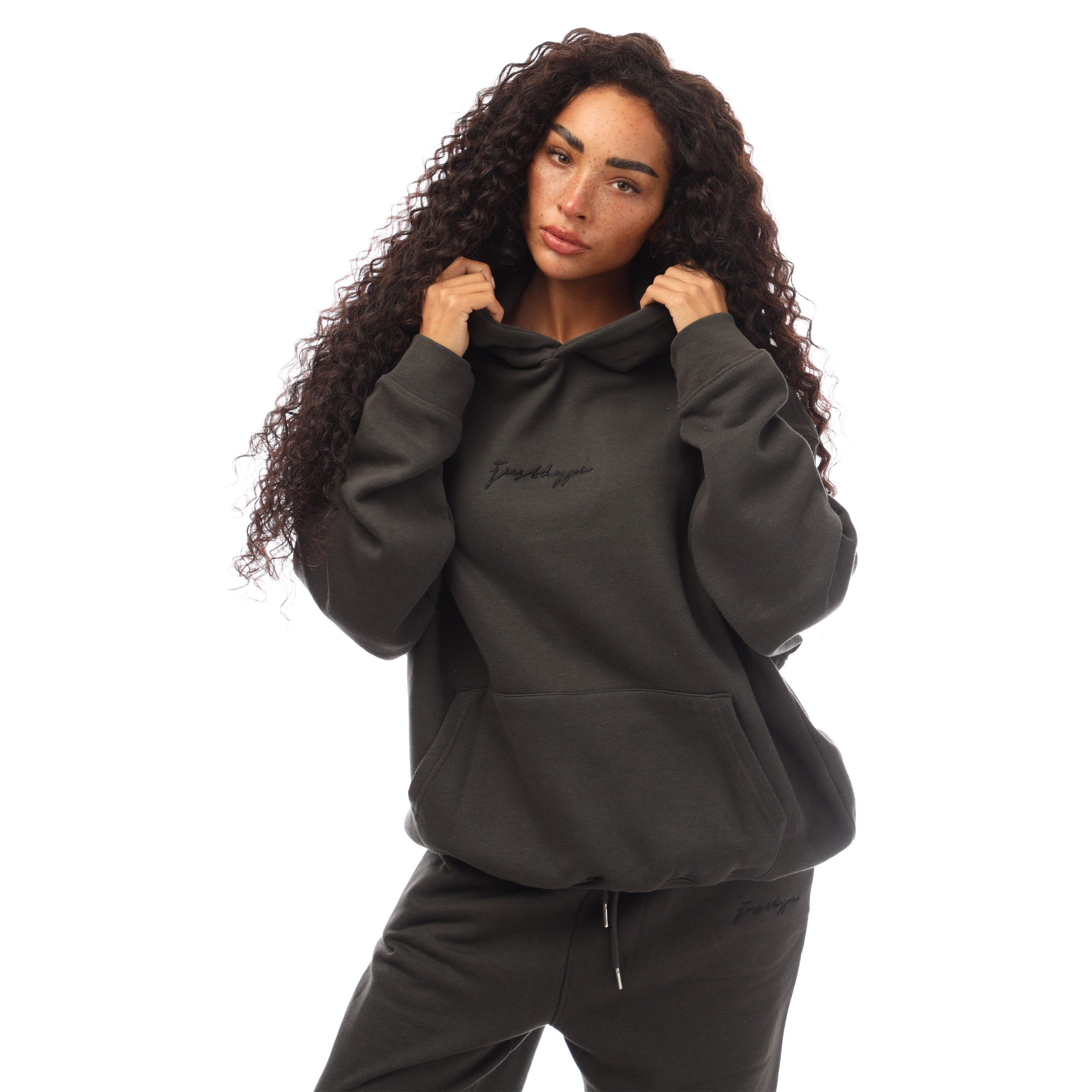 Black - Hype - Unisex Adults Hoodie - 4