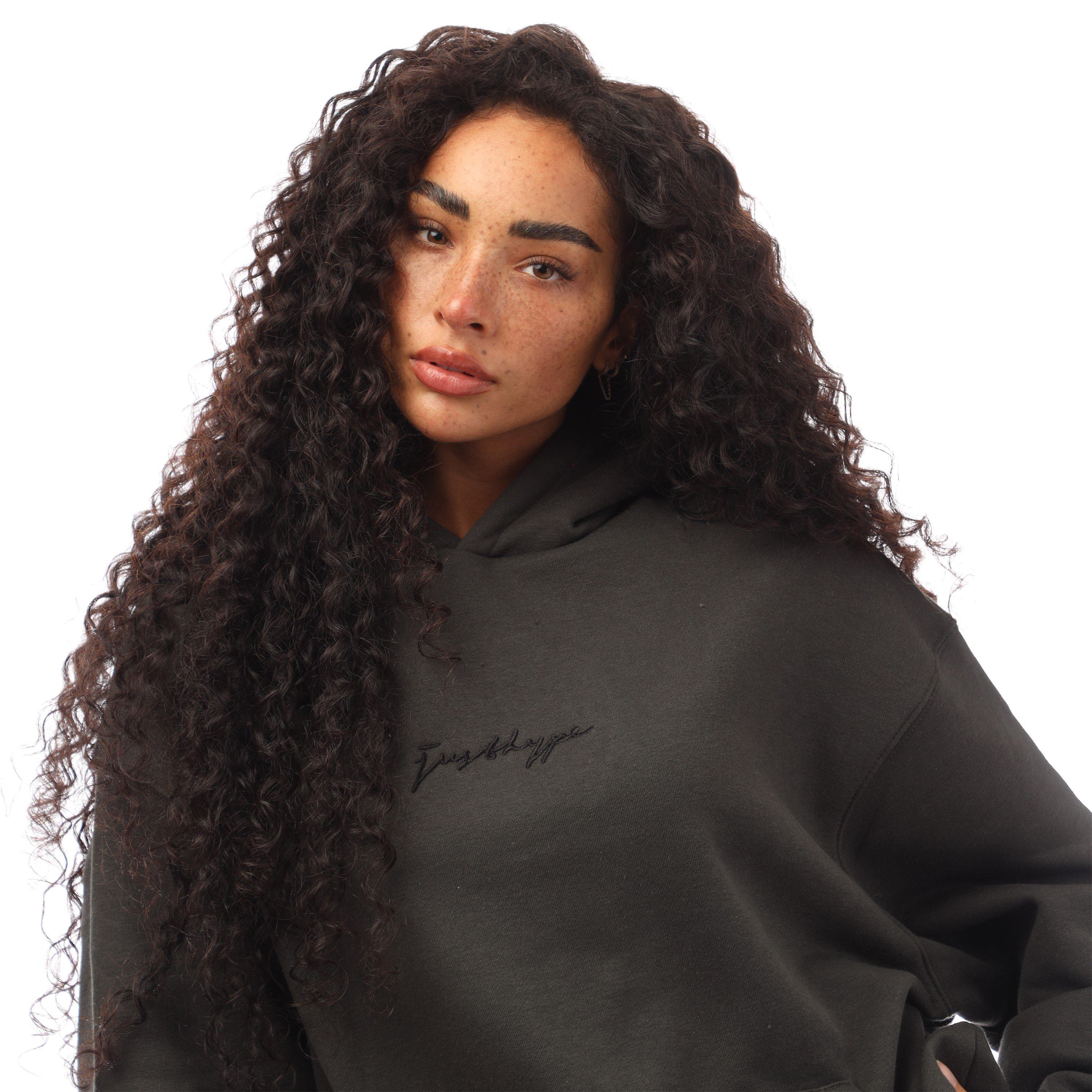 Black - Hype - Unisex Adults Hoodie - 6