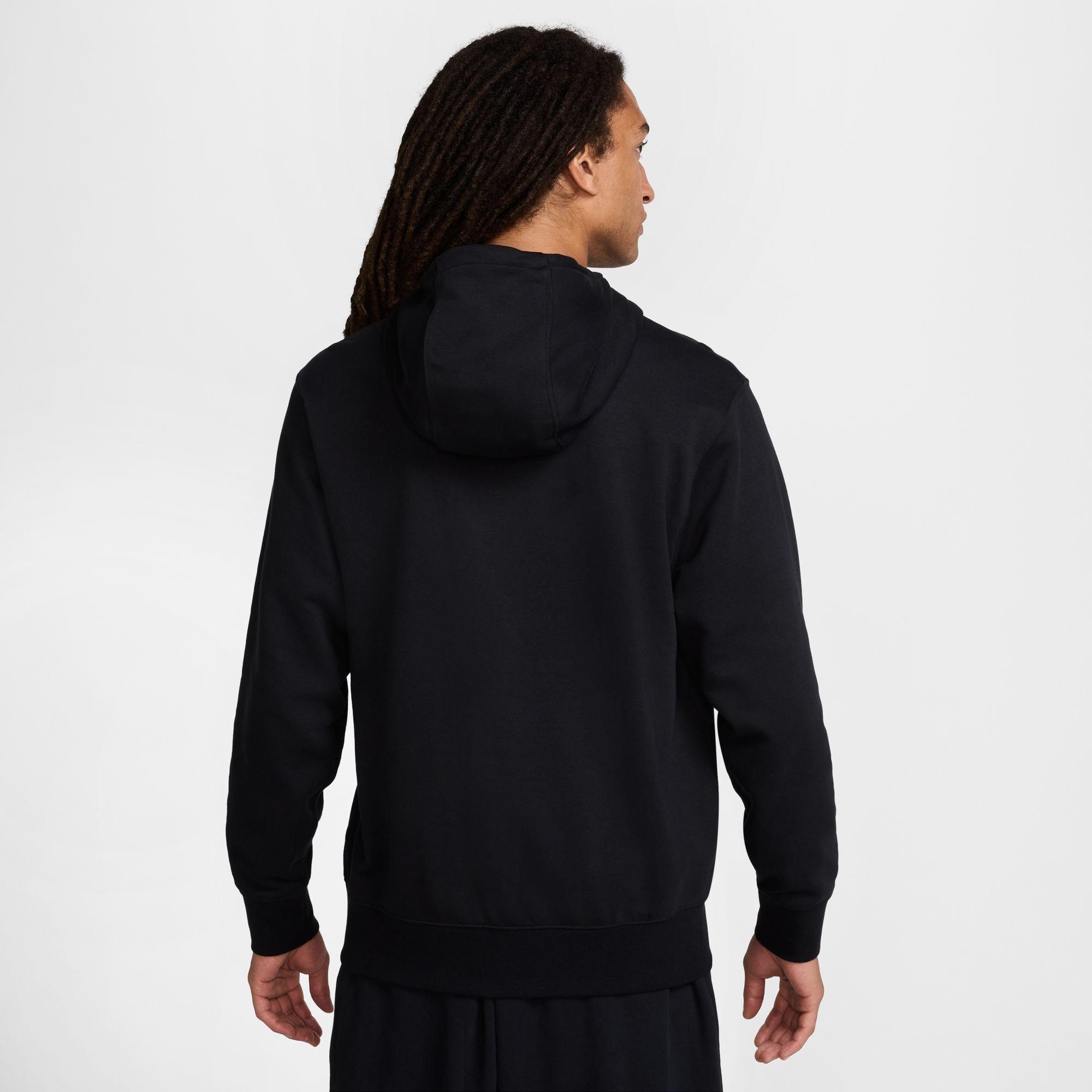 Schwarz/Schwarz - Nike - Men's Club Overhead Hoodie - 2