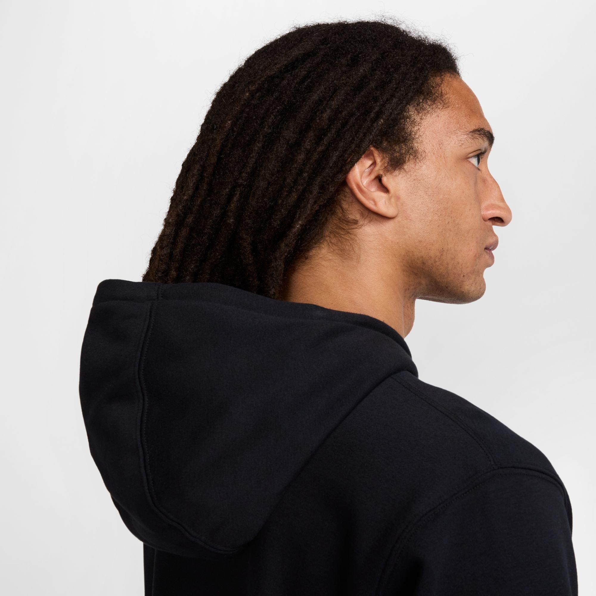 Schwarz/Schwarz - Nike - Men's Club Overhead Hoodie - 6