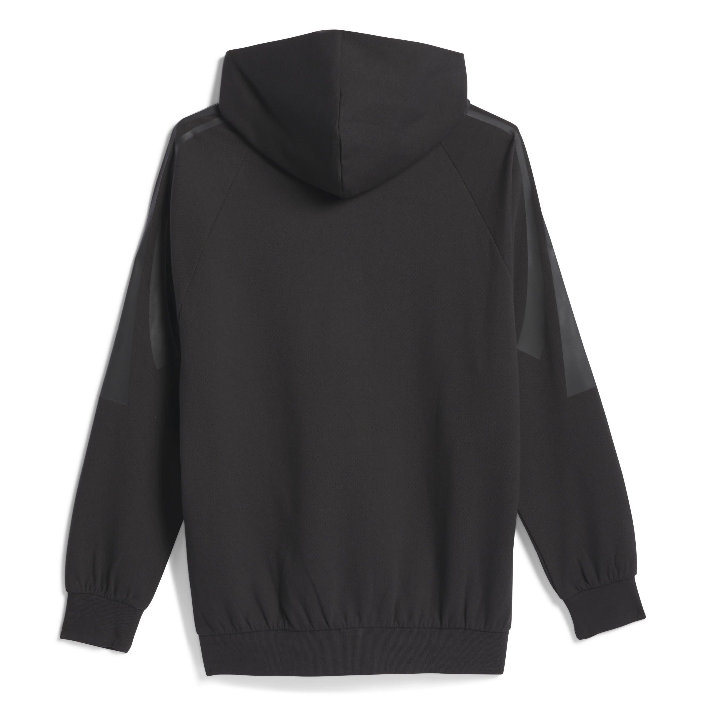 Nero - adidas - Basketball Spacer Hoodie Adults - 2
