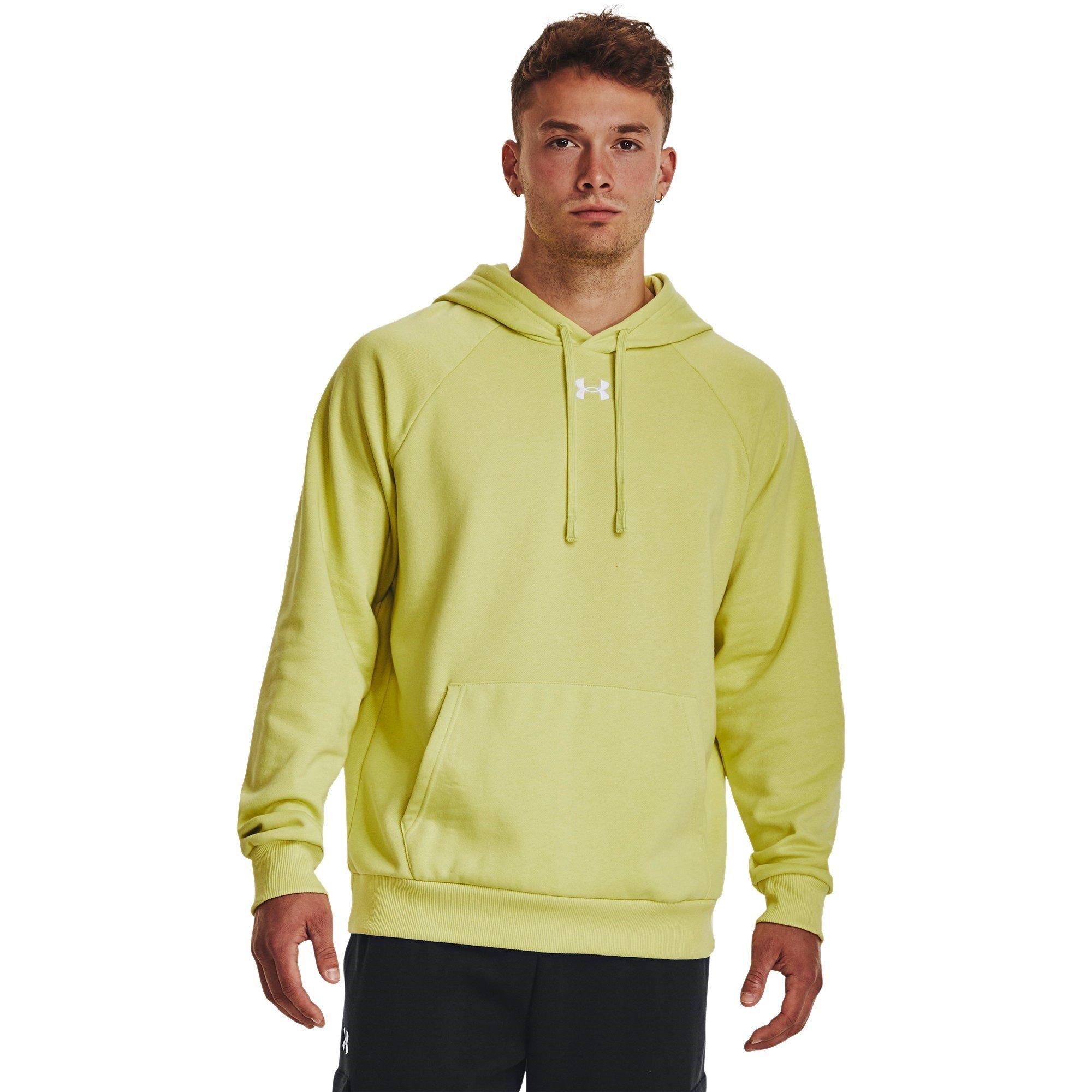 AMARELO LIMA/BRANCO - Under Armour - Rival Hoodie - 2