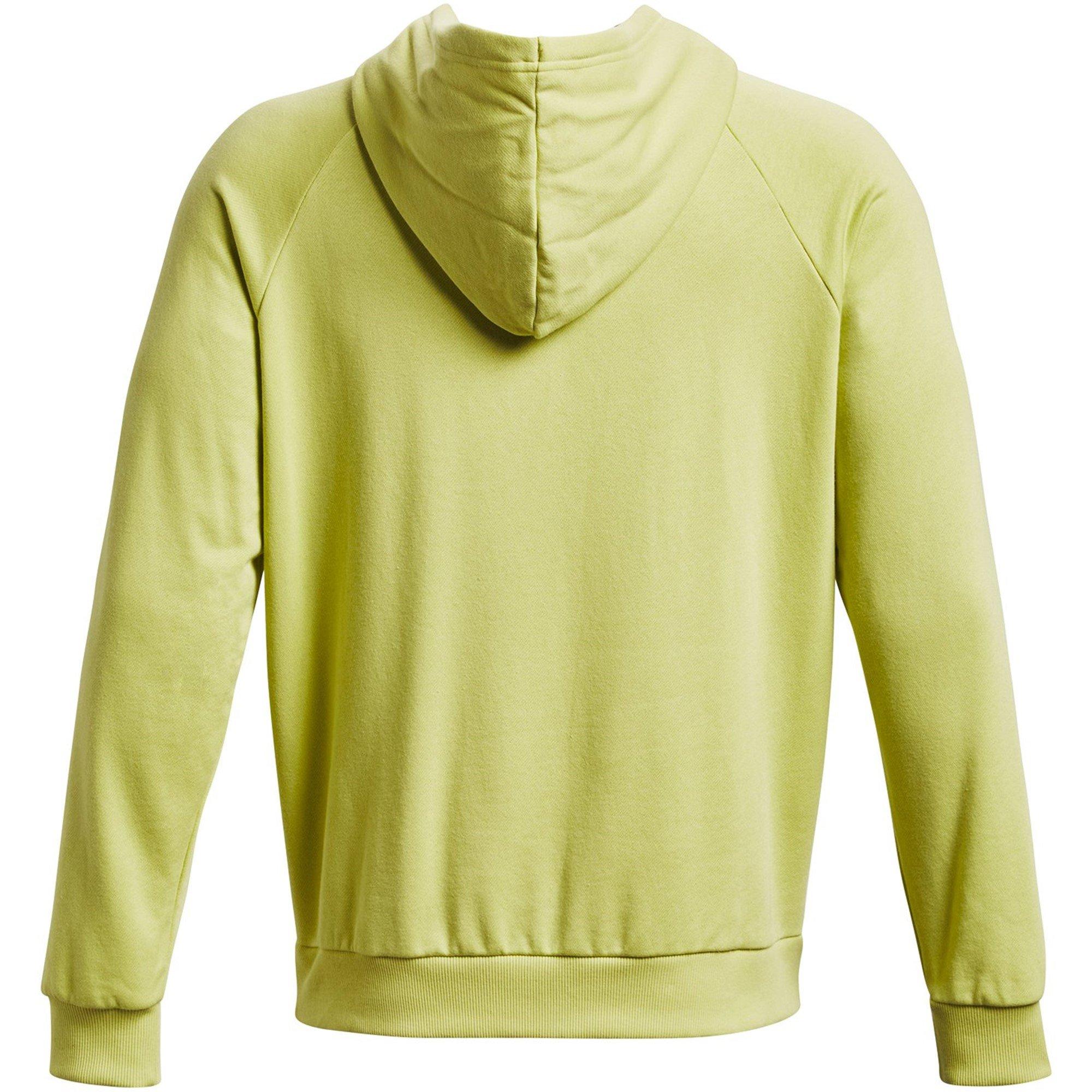 AMARELO LIMA/BRANCO - Under Armour - Rival Hoodie - 6