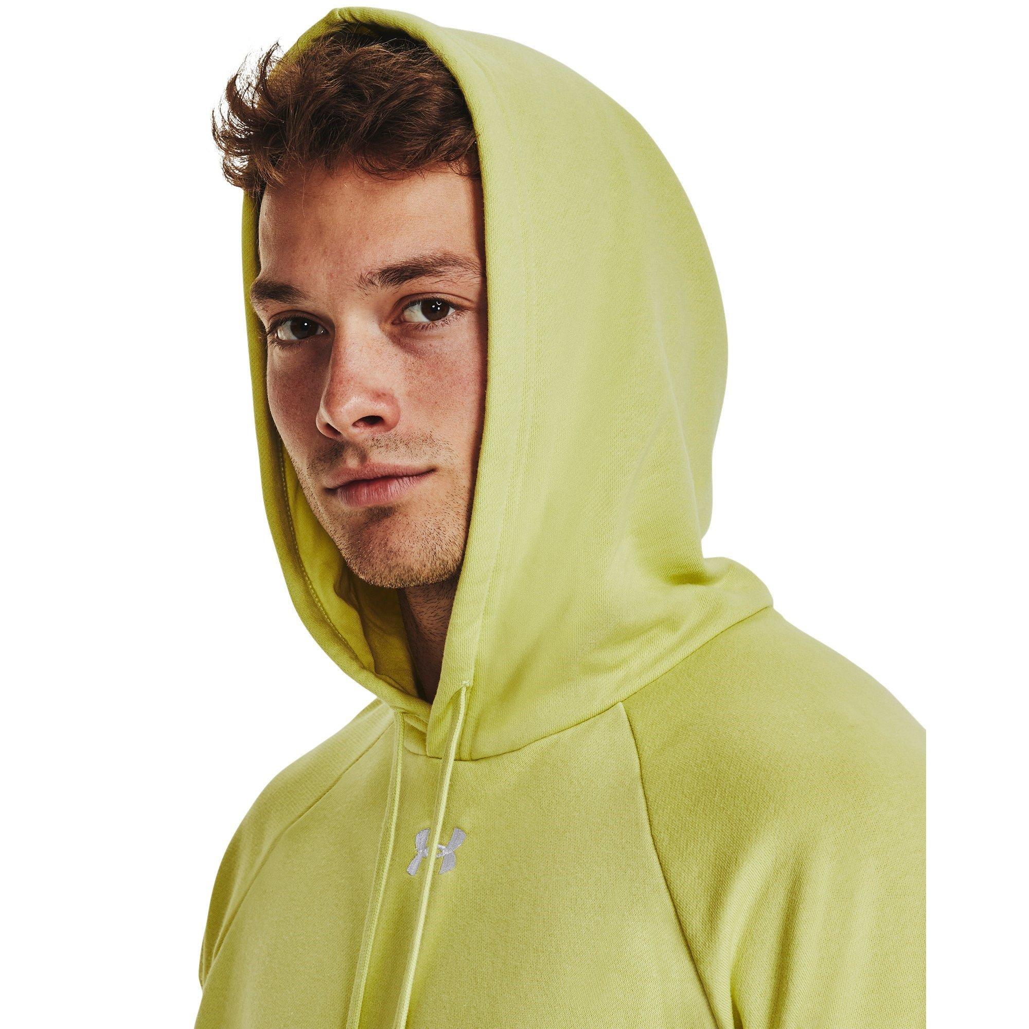 AMARELO LIMA/BRANCO - Under Armour - Rival Hoodie - 5