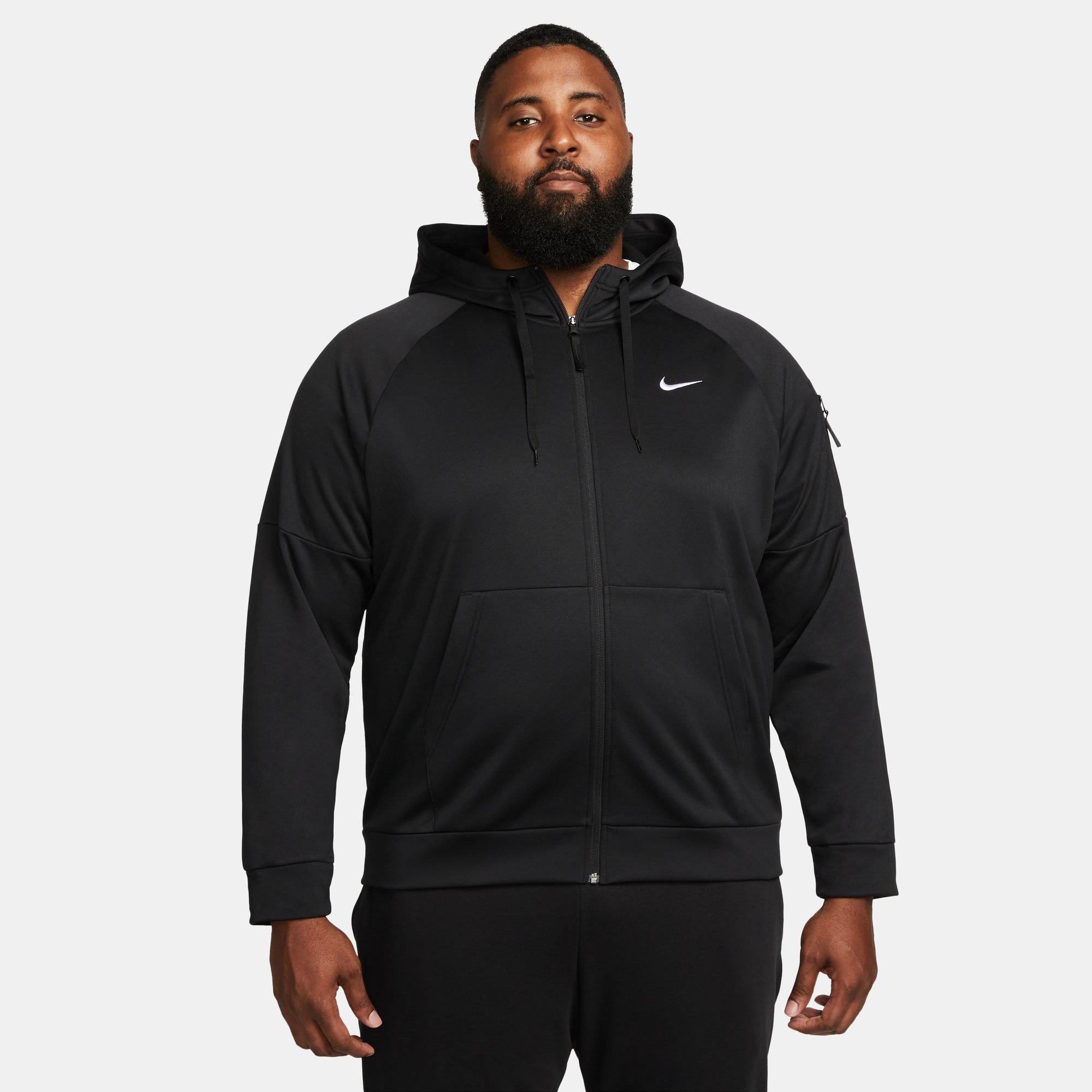 Schwarz - Nike - Dri-FIT Men's Full-Zip Training Hoodie - 5
