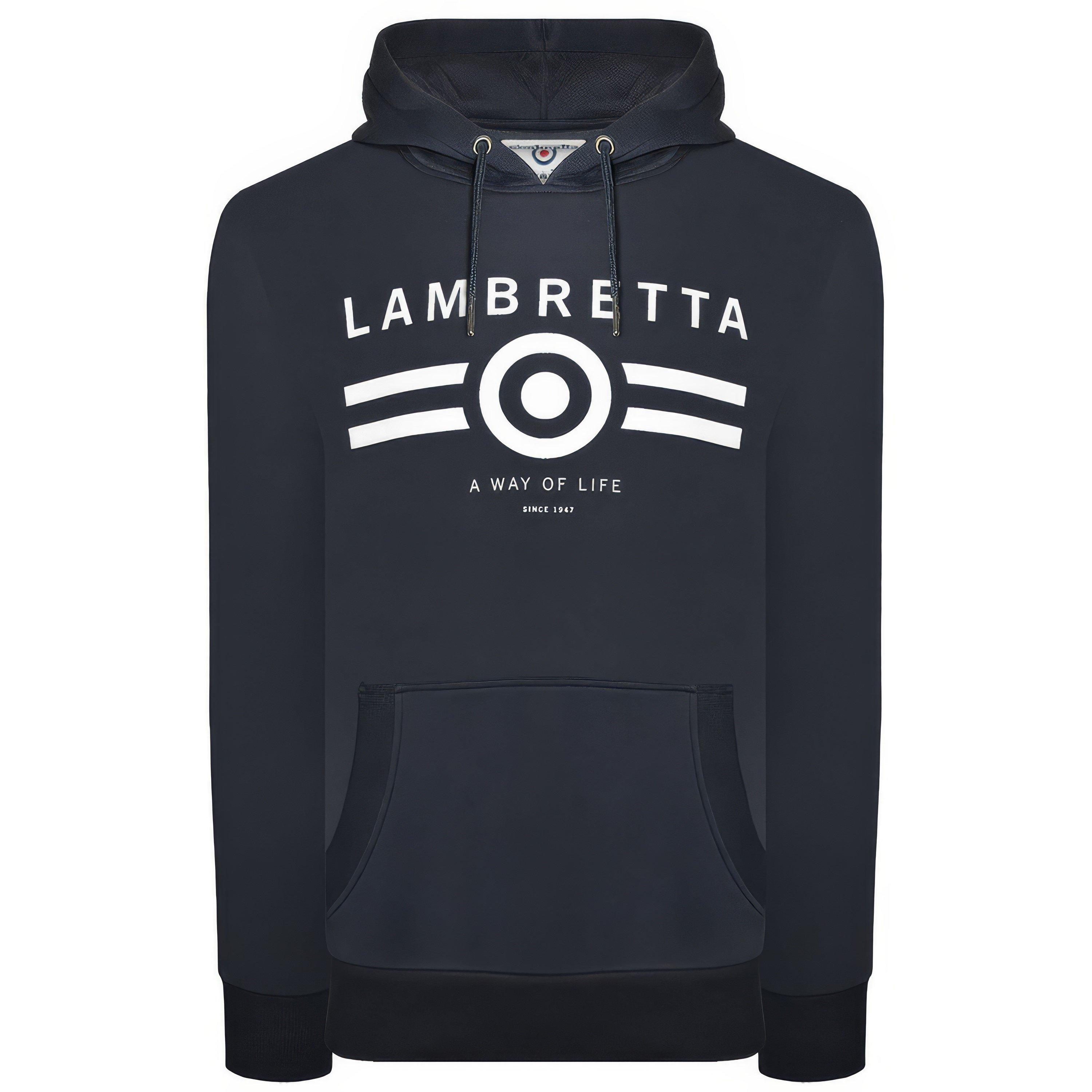 Zwart - Lambretta - Hoodie - 3