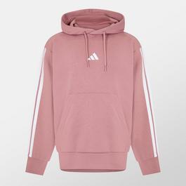 adidas Essentials Fleece 3 Stripes Hoodie Mens