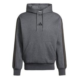 adidas Essentials Fleece 3 Stripes Hoodie Mens