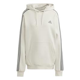 adidas Essentials Fleece 3 Stripes Hoodie Mens