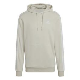 adidas Essentials Fleece 3-Stripes Hoodie Mens