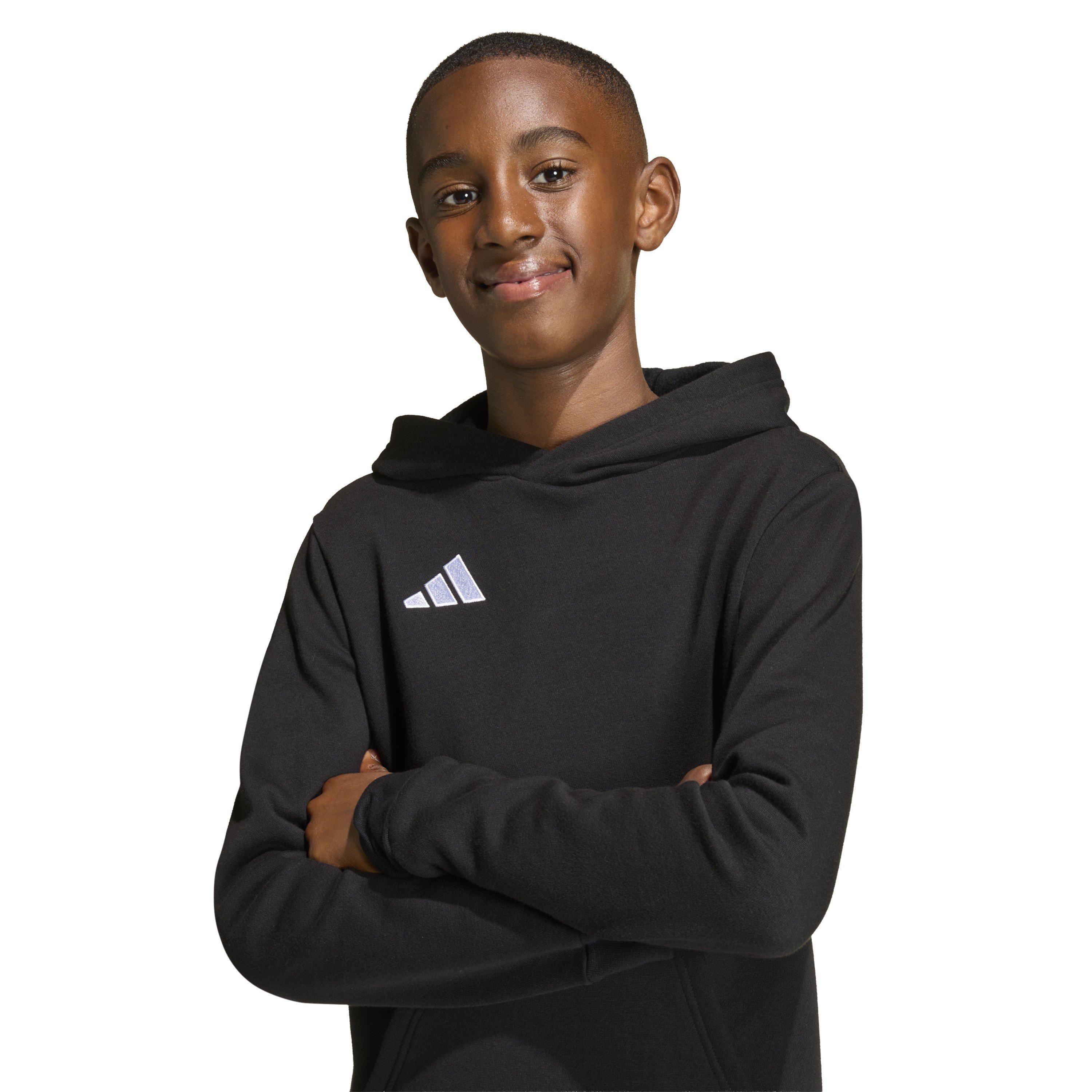 Black - adidas - ENT22 Hoodie Juniors - 8