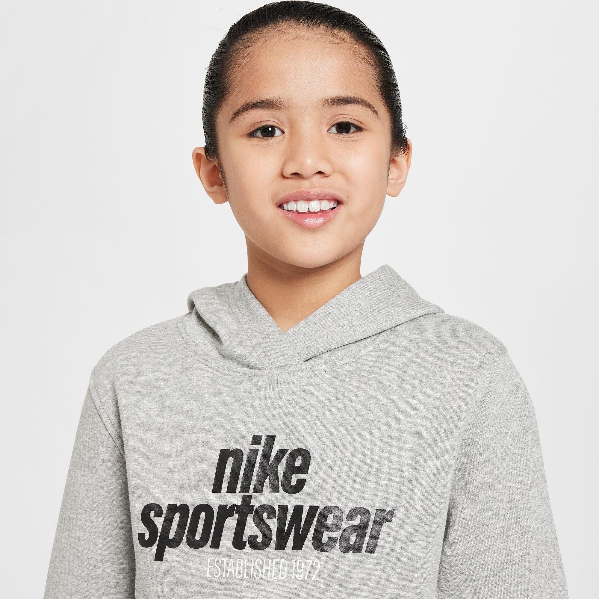 Dk Grey Heather - Nike - Nike K NSW Clb FLC H Jn99 - 3