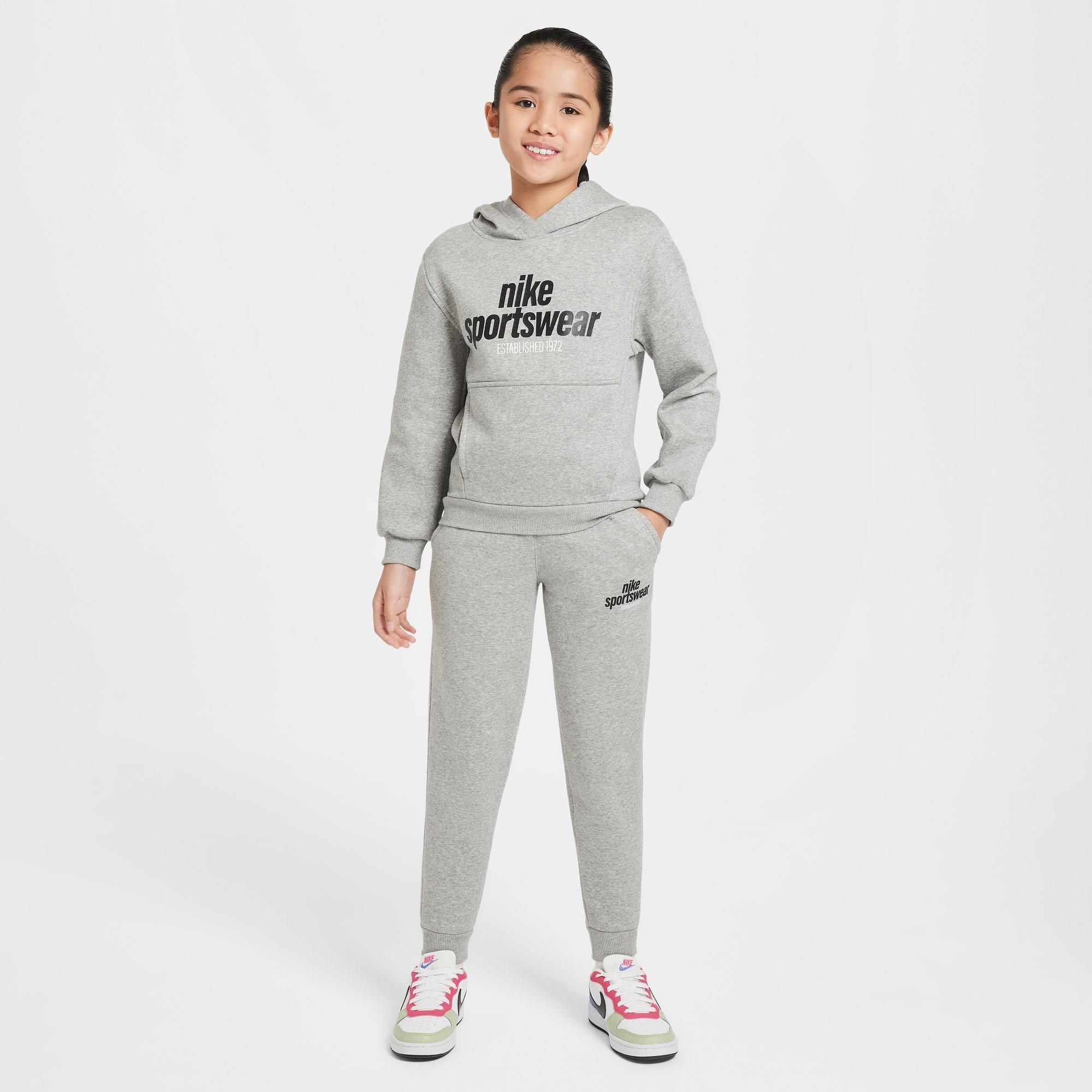 Dk Grey Heather - Nike - Nike K NSW Clb FLC H Jn99 - 7