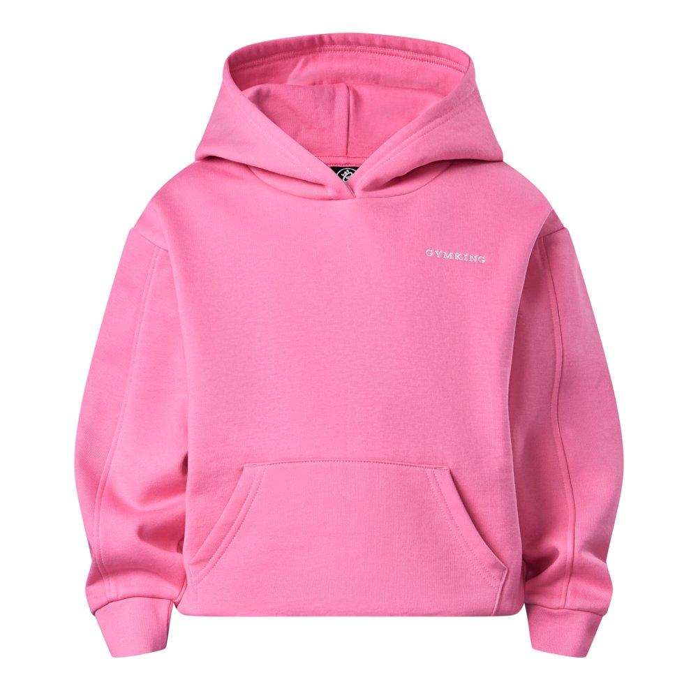 Anjerroze - Gym King - Gym King Junior 365 Relaxed Fit Hood - Carnation Pink - 1