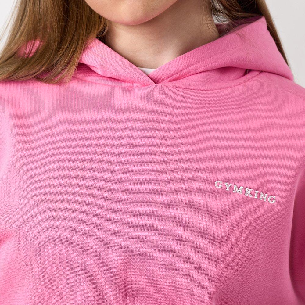 Anjerroze - Gym King - Gym King Junior 365 Relaxed Fit Hood - Carnation Pink - 5