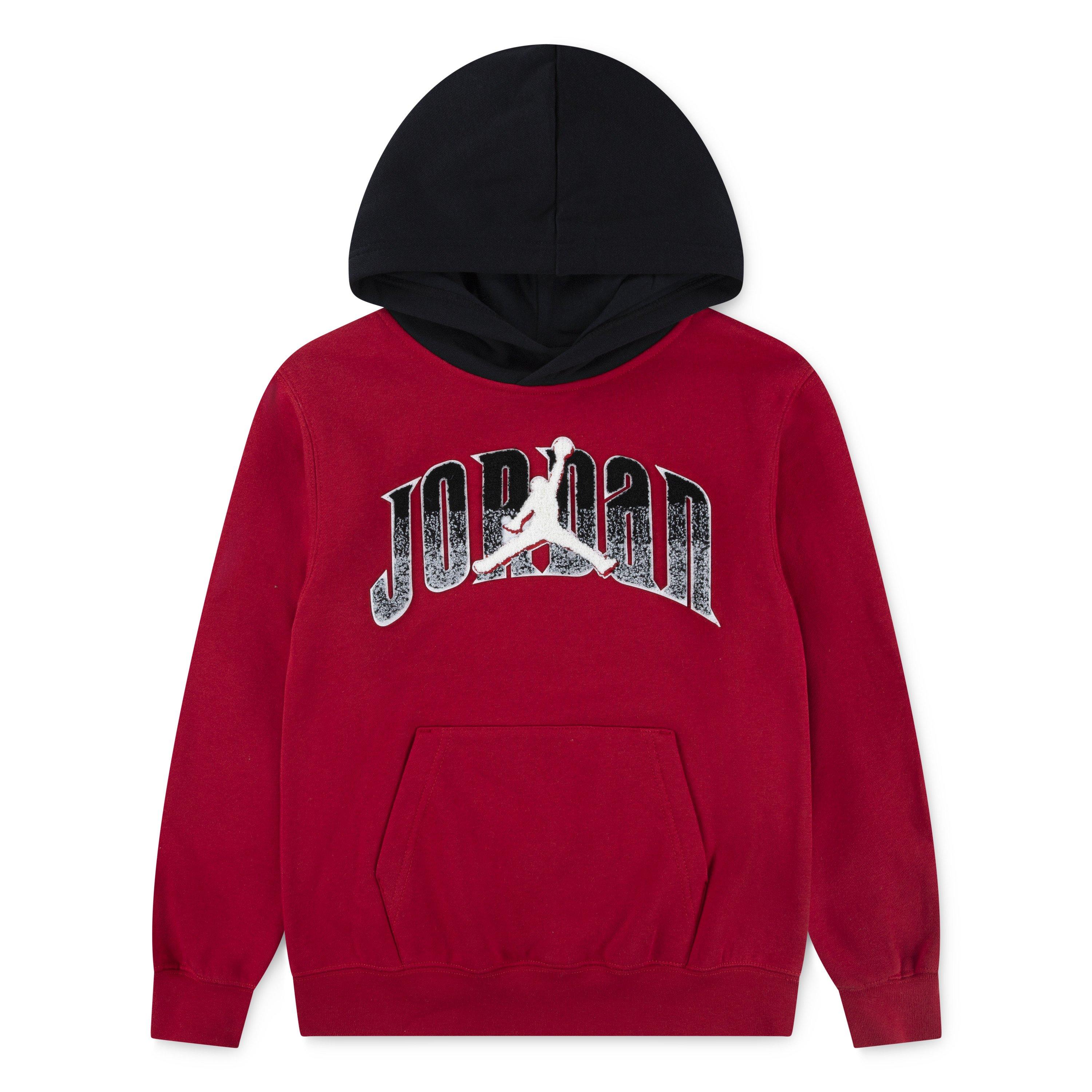 Gym Red - Air Jordan - Kids' Gamet Fleece Hoodie