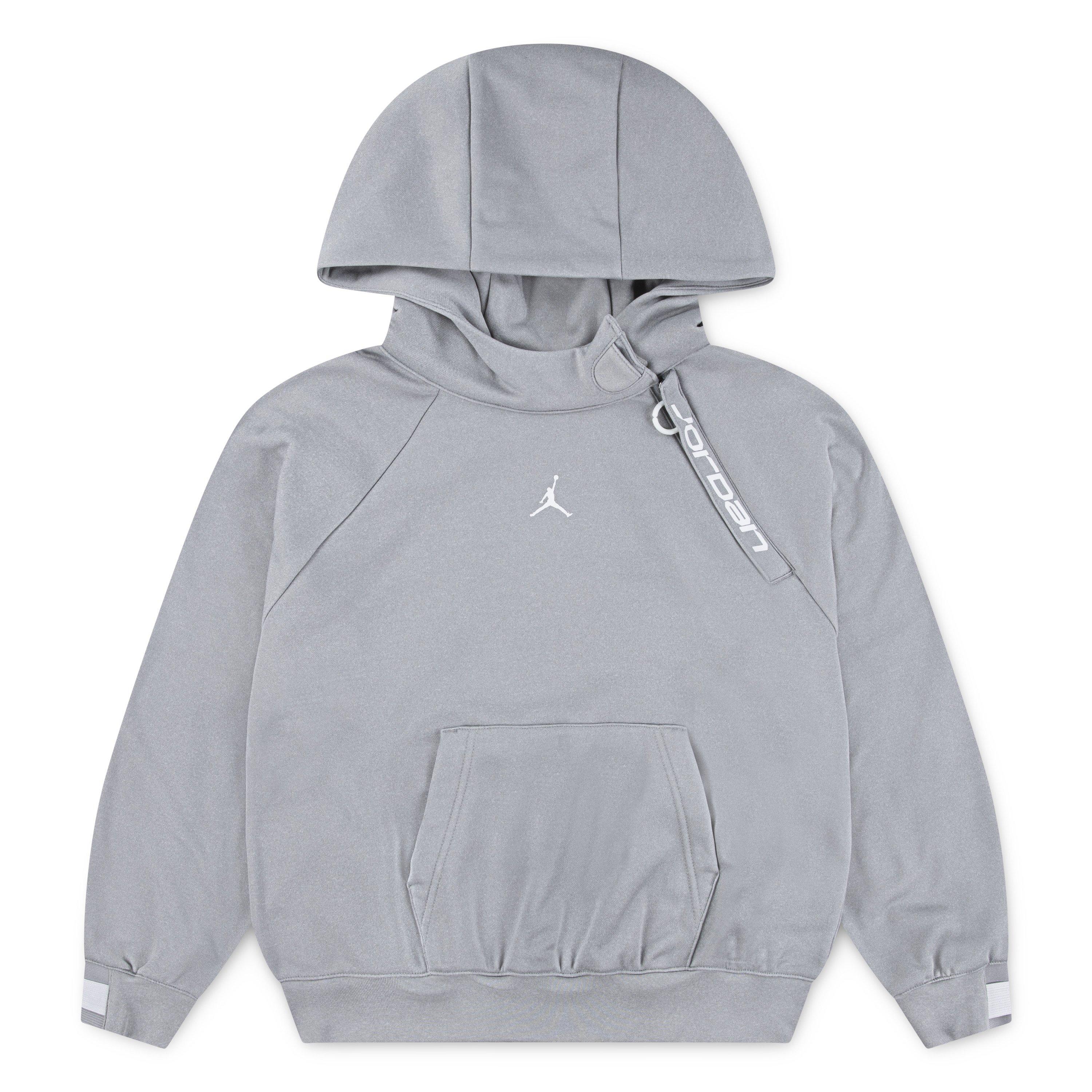 gray air jordan hoodie