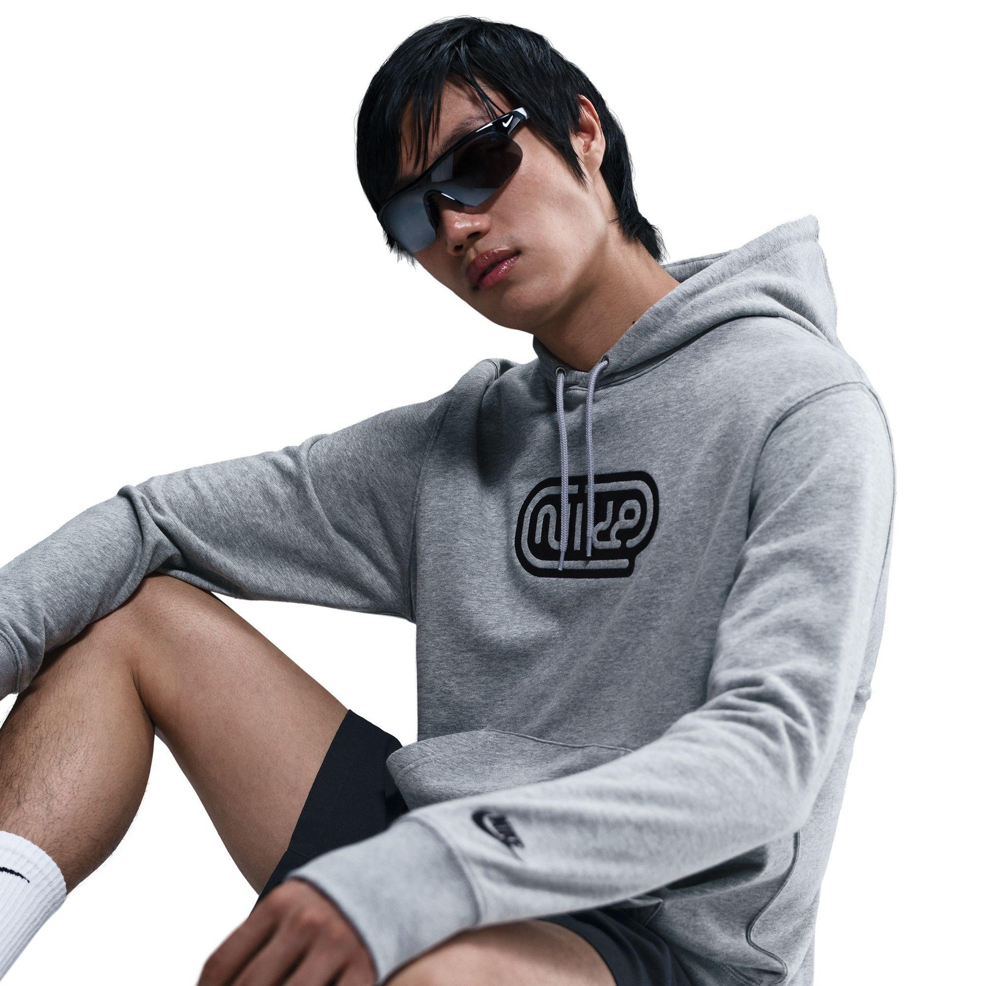 Dk Grey Heather - Nike - Nike M Nk Clb Ft Hd Sn99 - 5