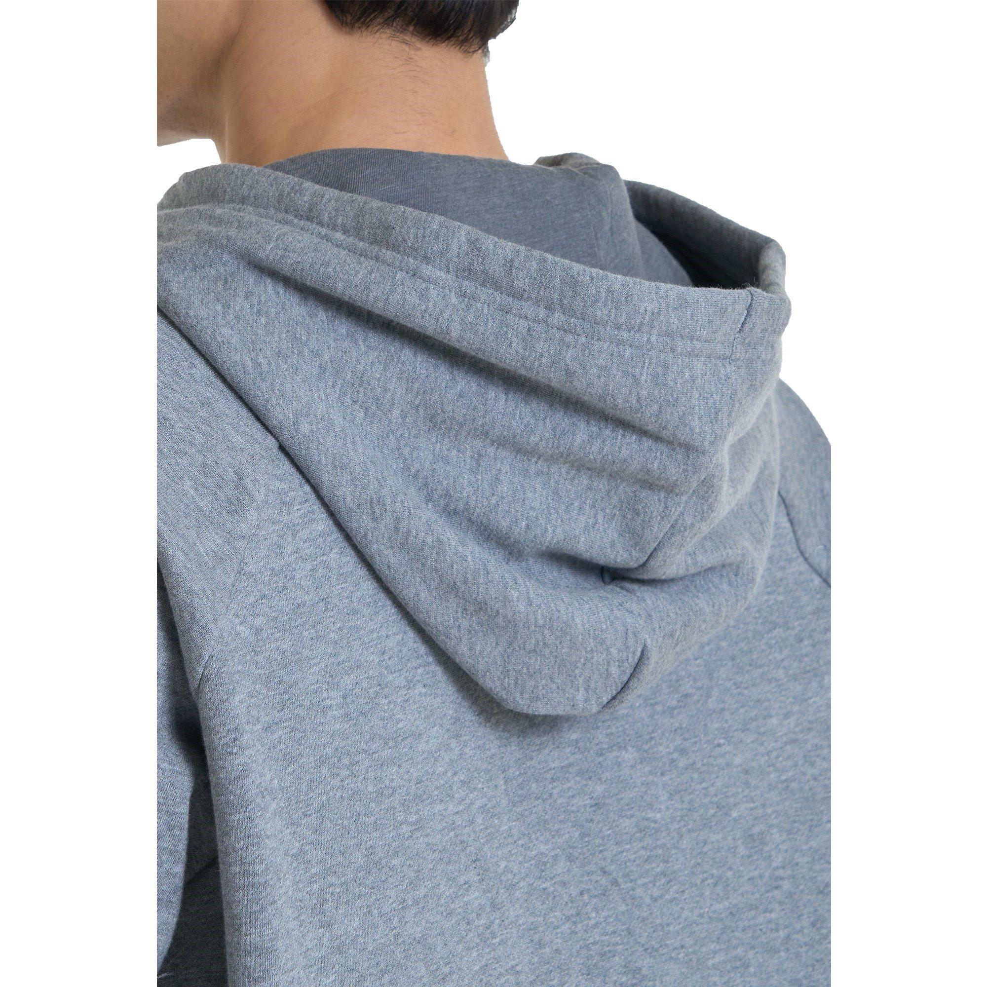Castlerock/Wht - Under Armour - Rival Fleece Pull Over Hoodie - 9