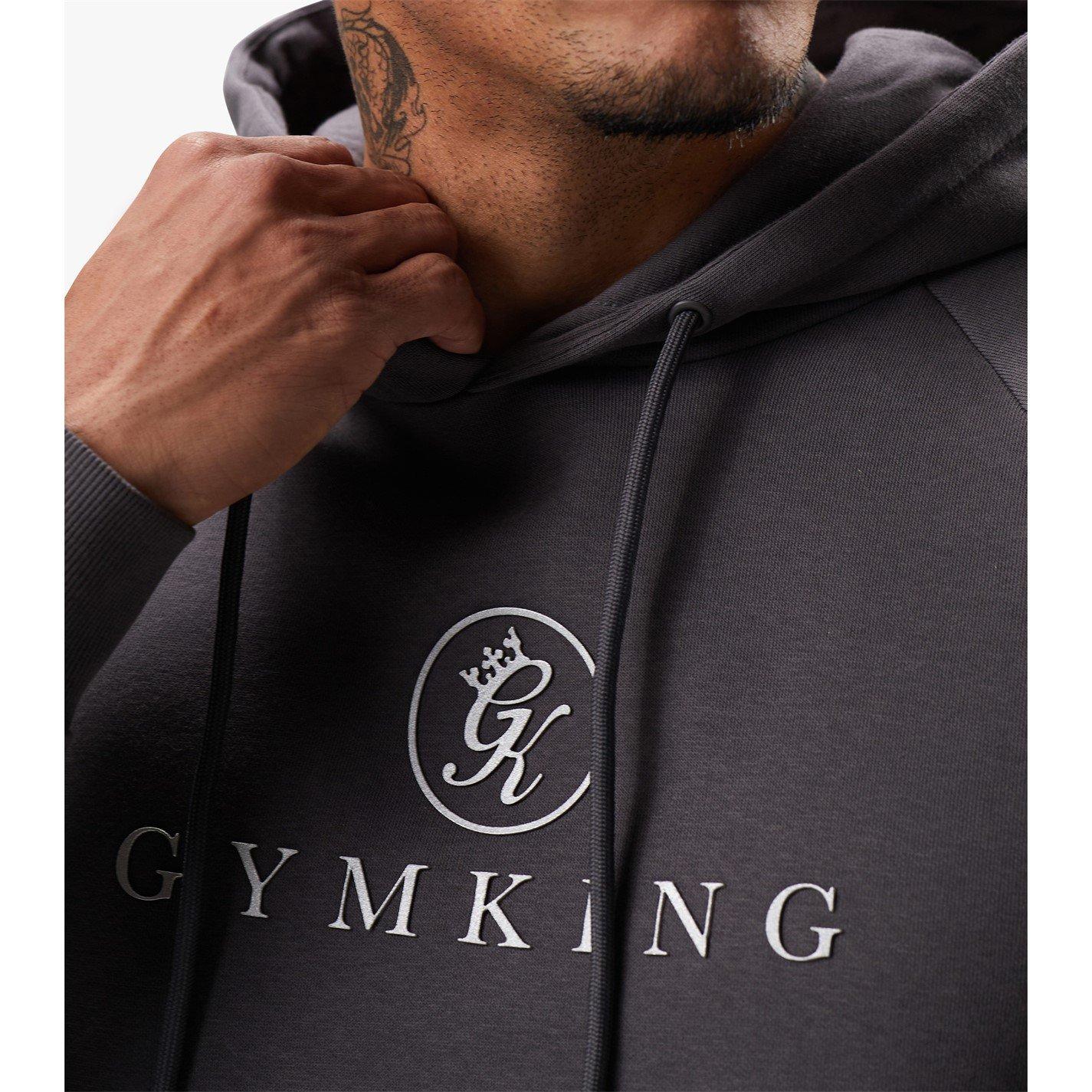 Grafit - Gym King - Pro Logo Cotton Long Sleeve Hoodie - 3