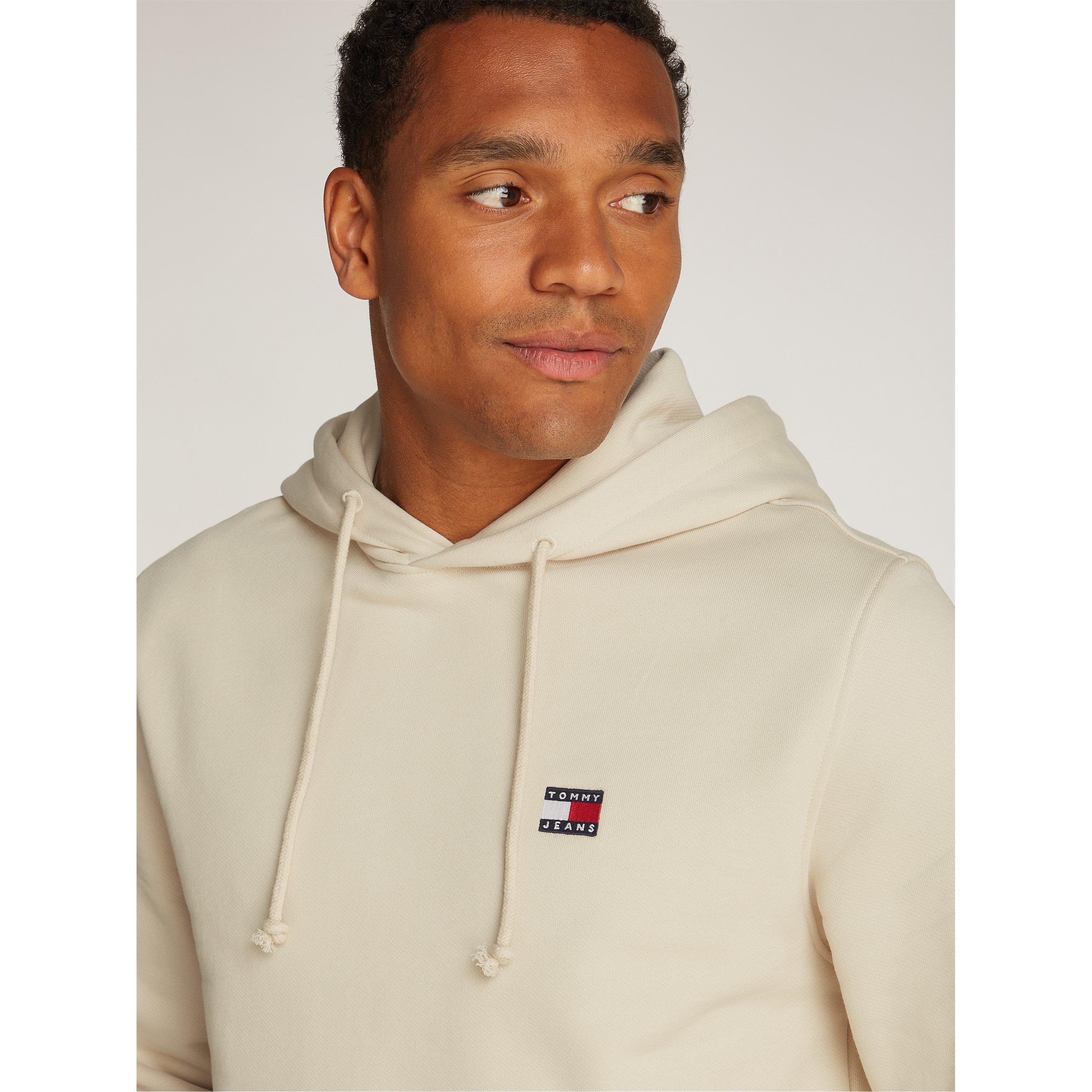 Newsprint - Tommy Jeans - Men's Regular Badge Hoodie - 5